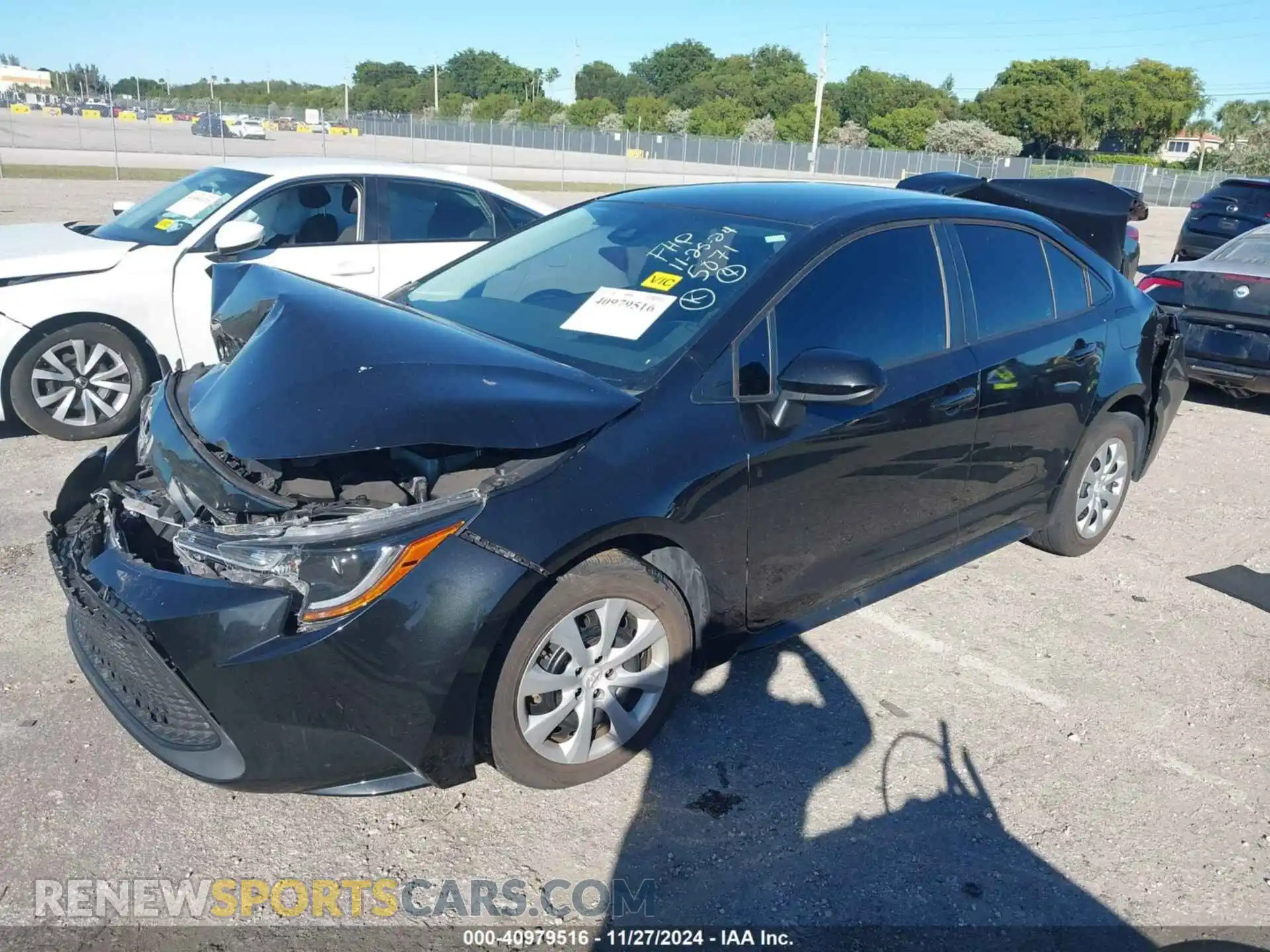 2 Photograph of a damaged car 5YFEPMAE4MP255071 TOYOTA COROLLA 2021
