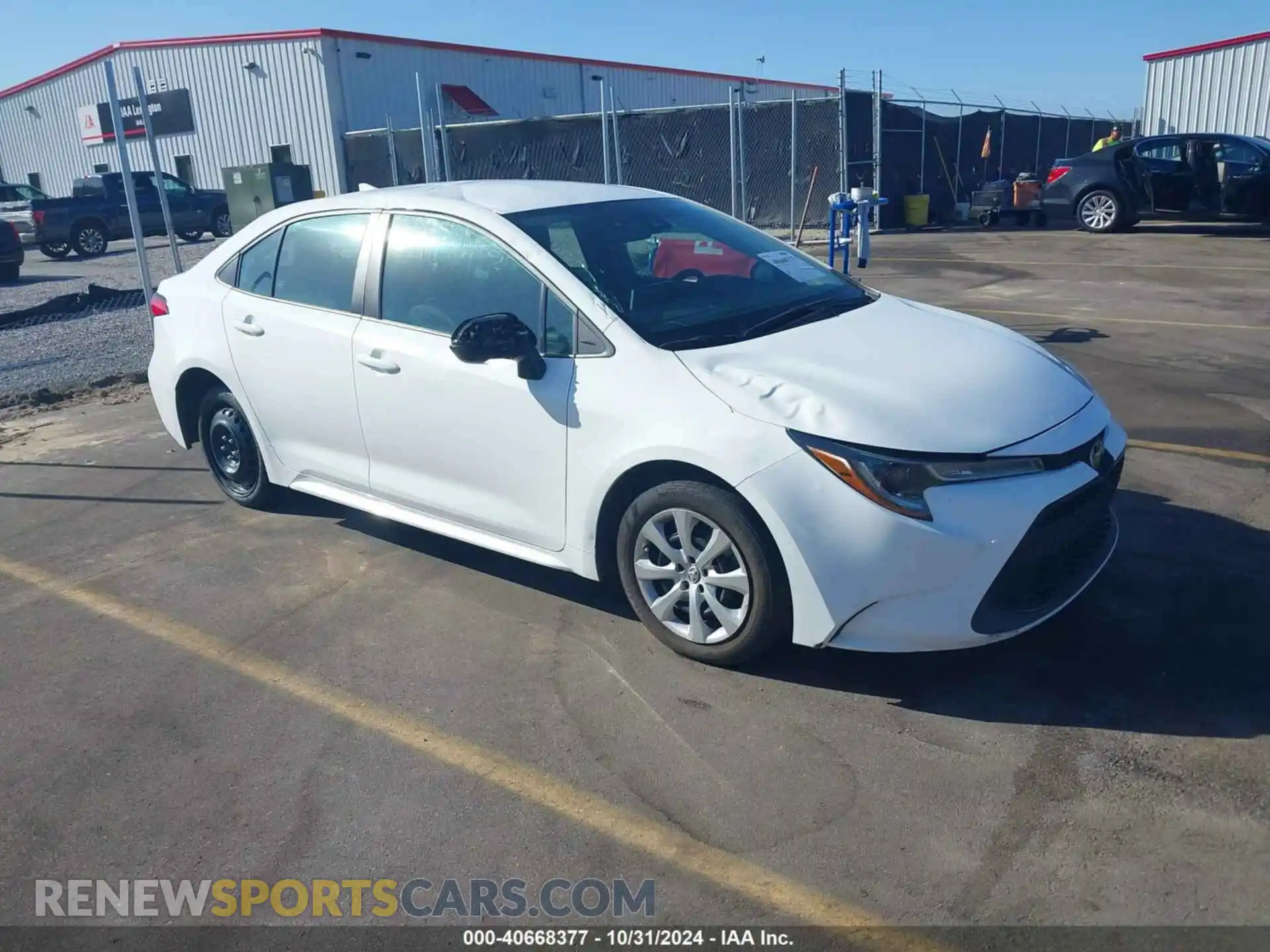 1 Photograph of a damaged car 5YFEPMAE4MP255944 TOYOTA COROLLA 2021