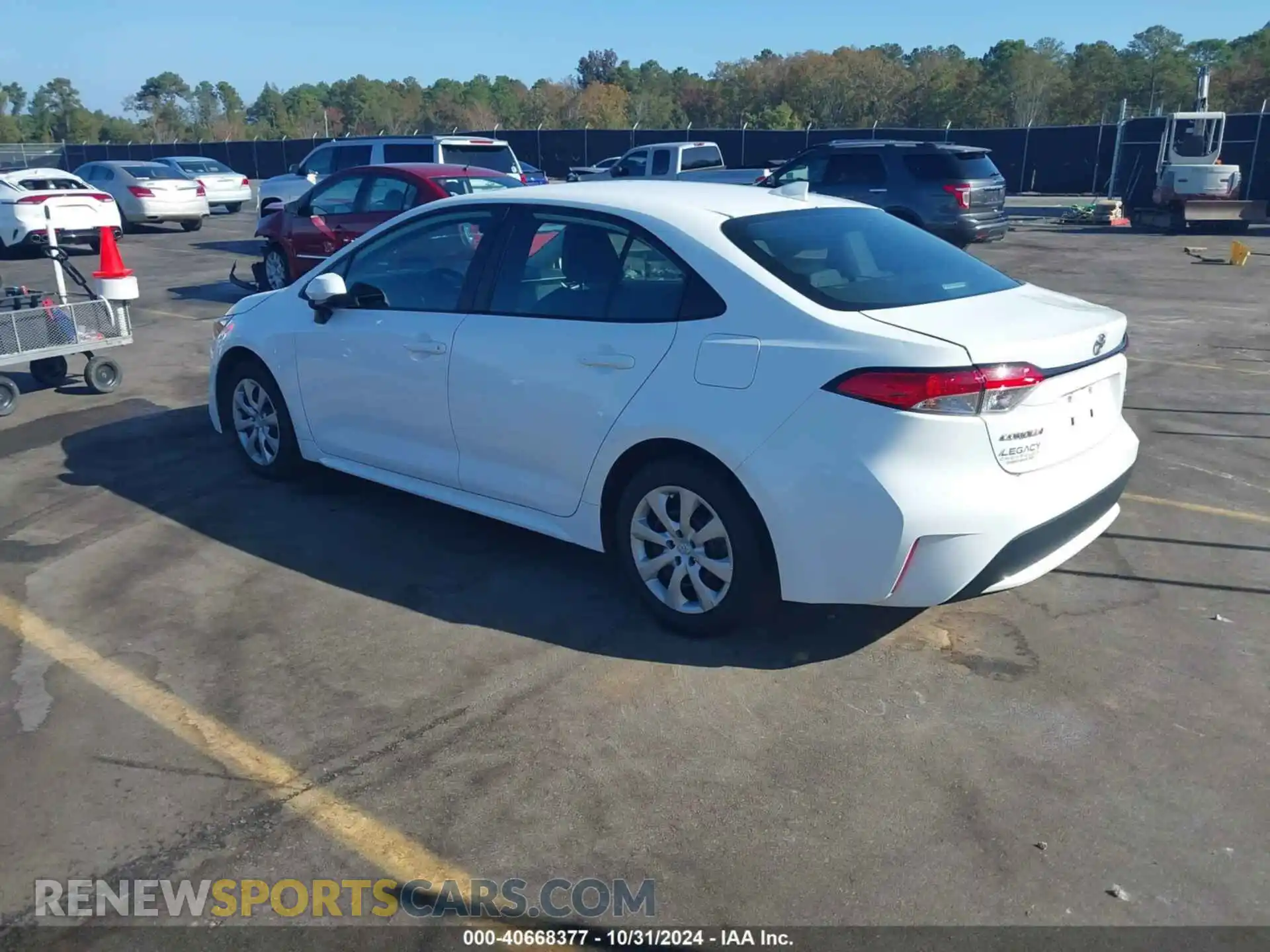 3 Photograph of a damaged car 5YFEPMAE4MP255944 TOYOTA COROLLA 2021
