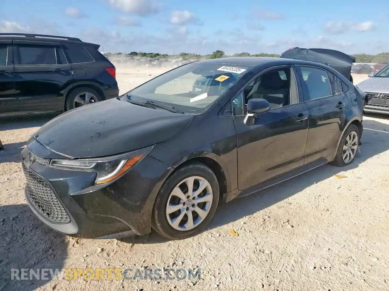 1 fotografías del automóvil dañado 5YFEPMAE4MP256348 TOYOTA COROLLA 2021