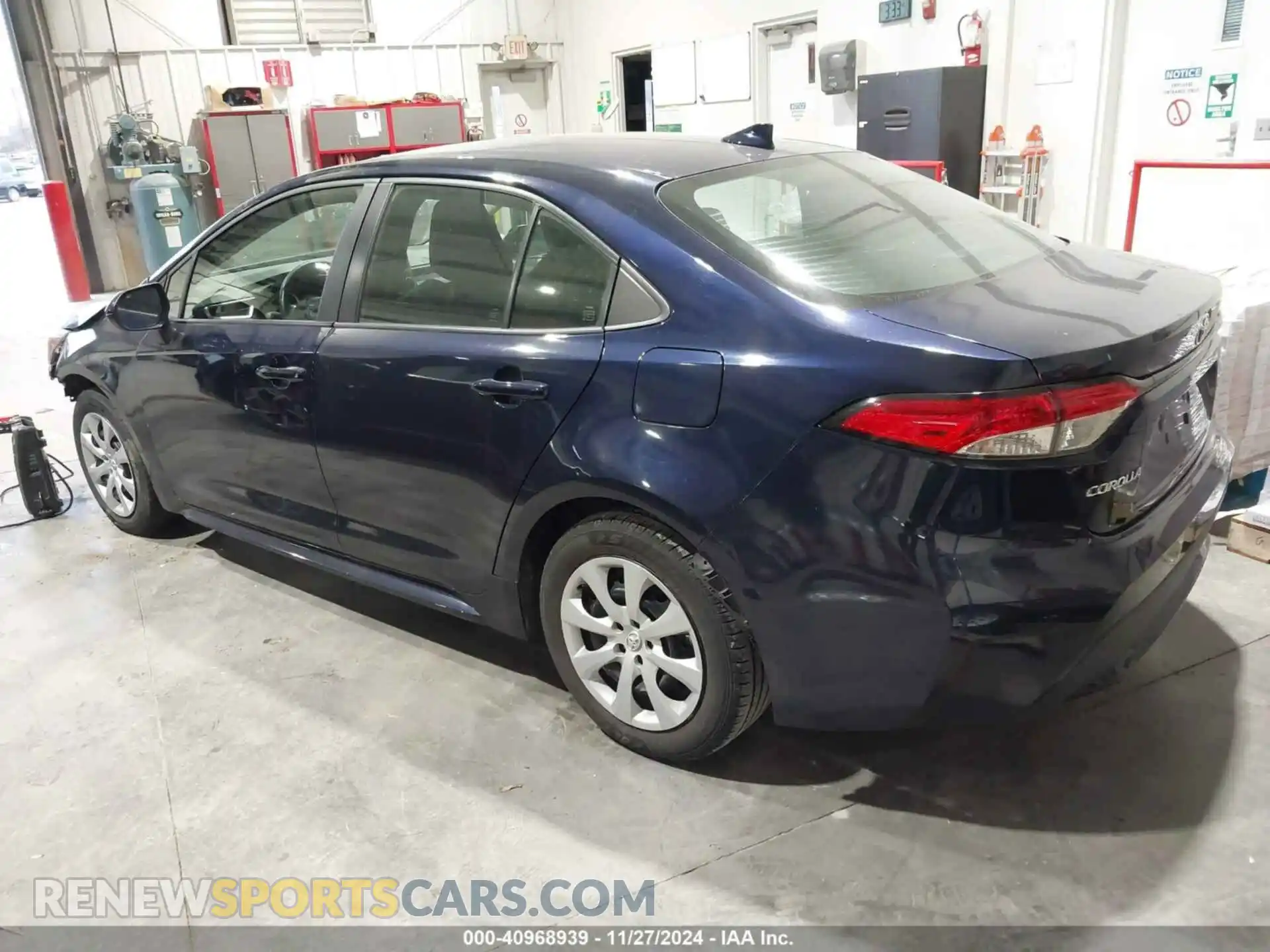 3 Photograph of a damaged car 5YFEPMAE4MP257533 TOYOTA COROLLA 2021