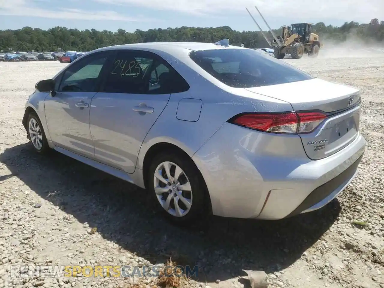 3 Photograph of a damaged car 5YFEPMAE4MP258858 TOYOTA COROLLA 2021