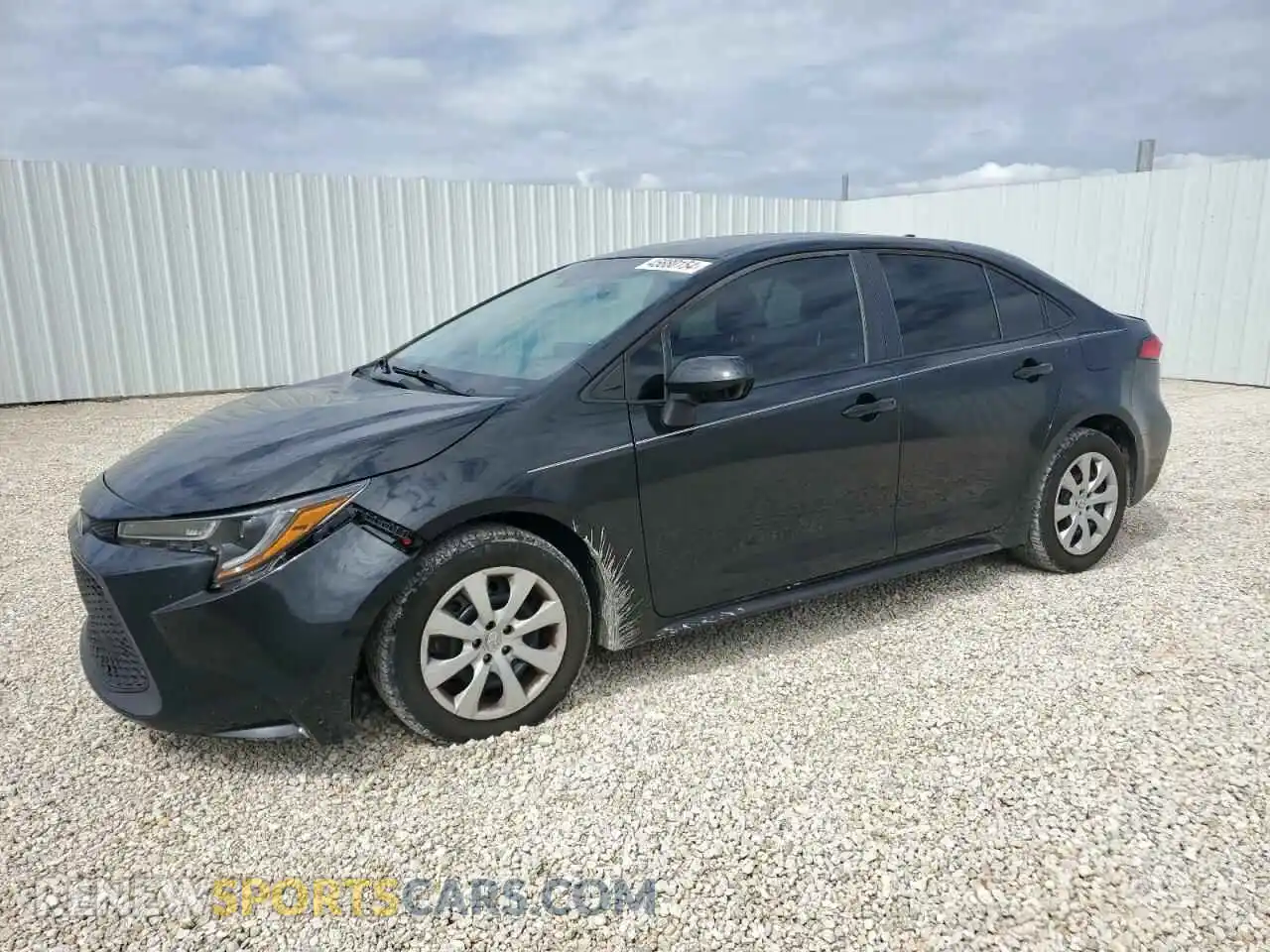 1 Photograph of a damaged car 5YFEPMAE4MP259346 TOYOTA COROLLA 2021