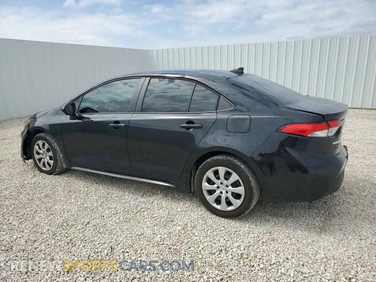 2 Photograph of a damaged car 5YFEPMAE4MP259346 TOYOTA COROLLA 2021