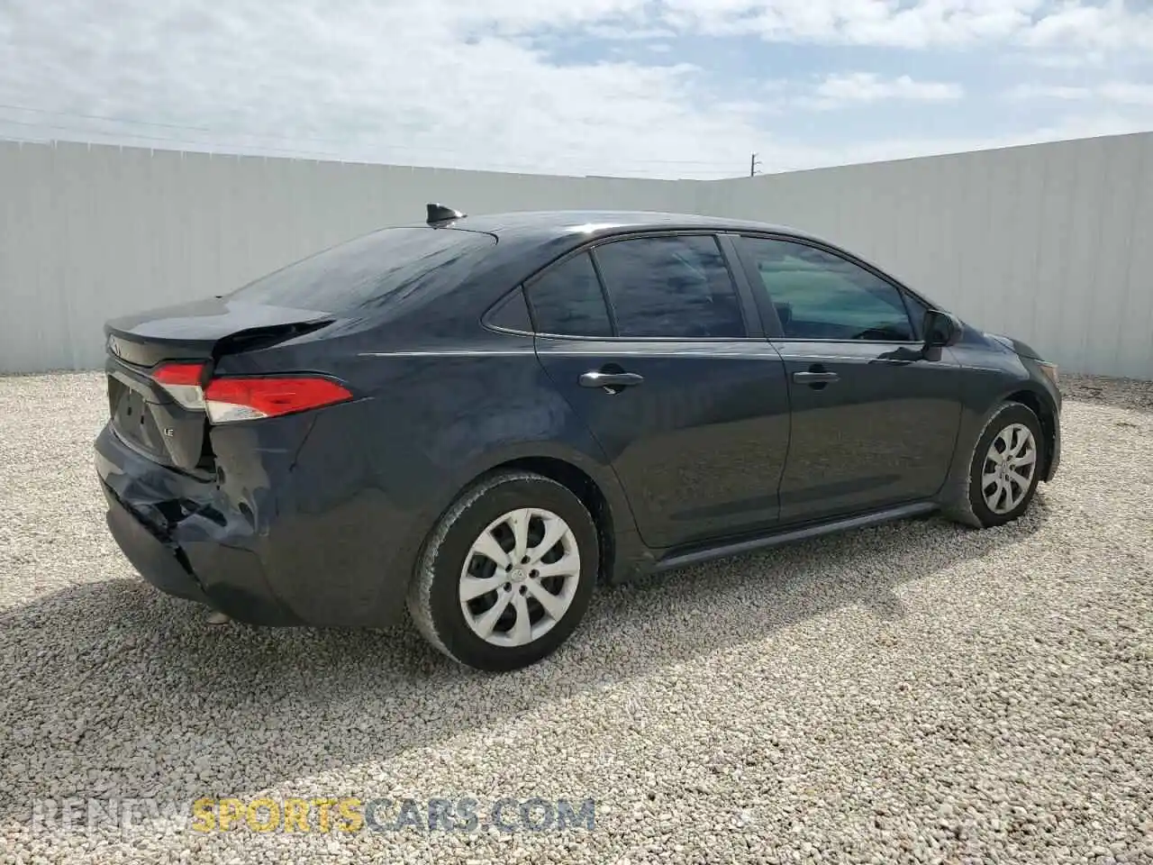 3 Photograph of a damaged car 5YFEPMAE4MP259346 TOYOTA COROLLA 2021