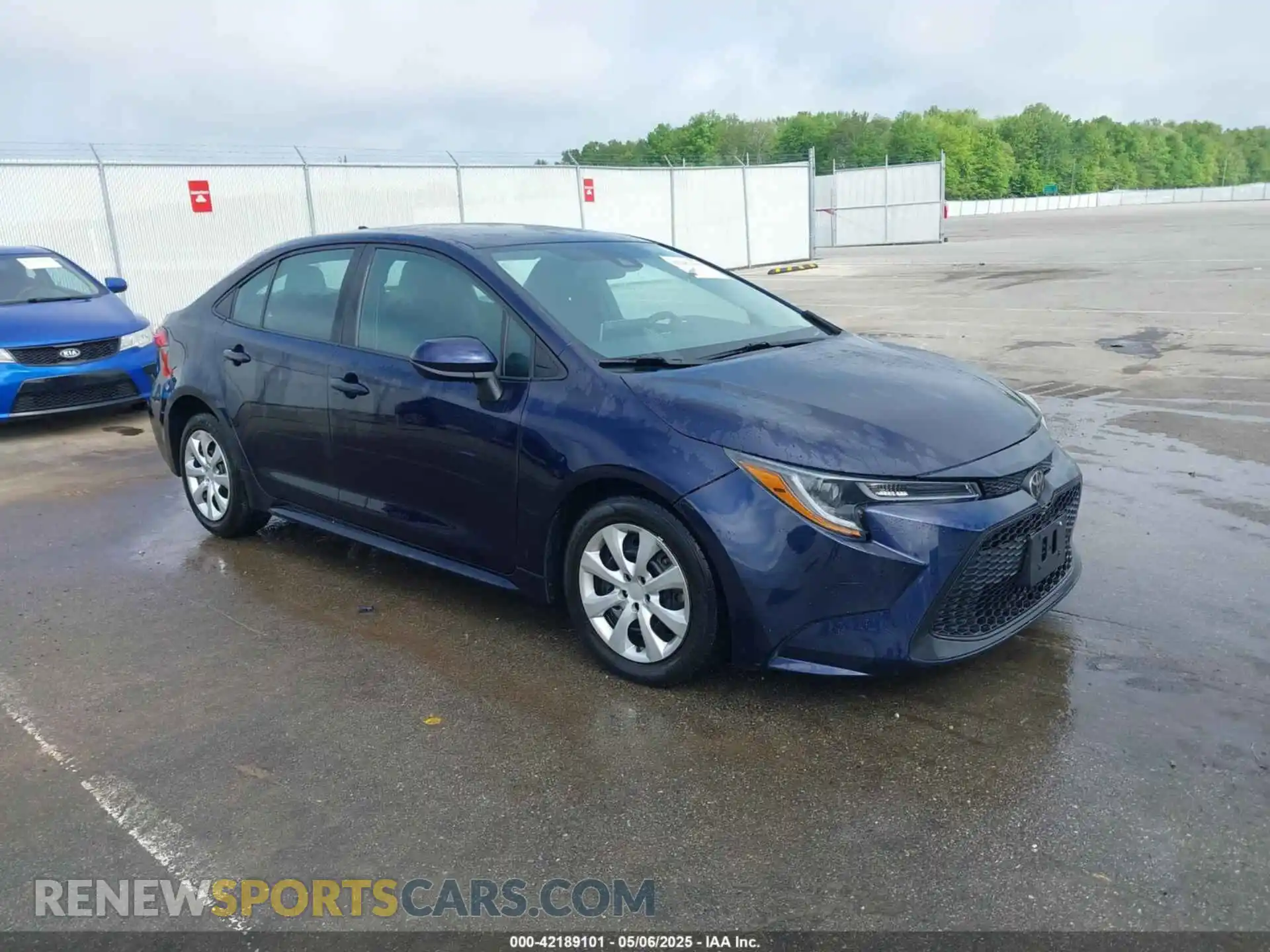 1 Photograph of a damaged car 5YFEPMAE4MP260948 TOYOTA COROLLA 2021