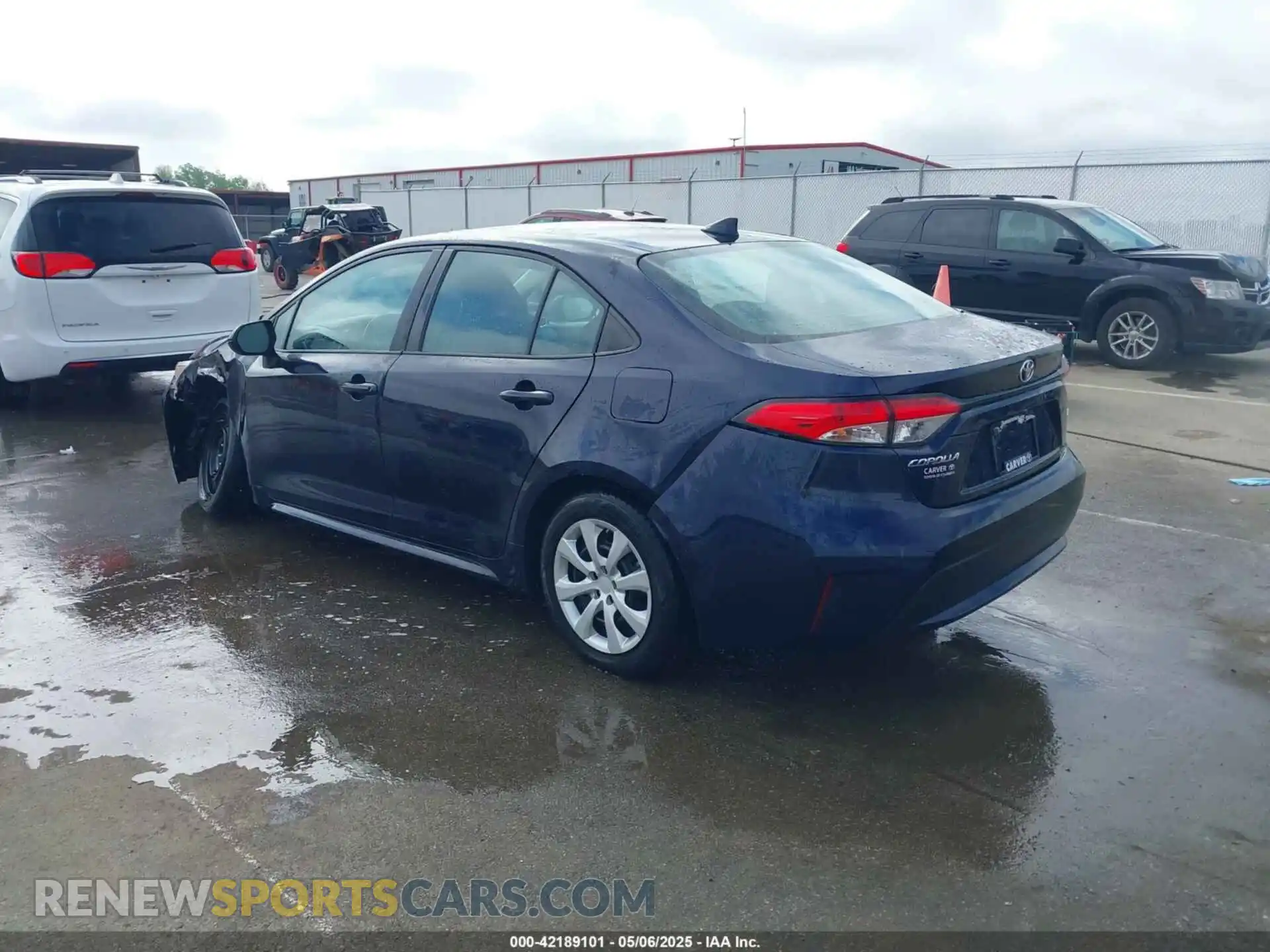 3 Photograph of a damaged car 5YFEPMAE4MP260948 TOYOTA COROLLA 2021