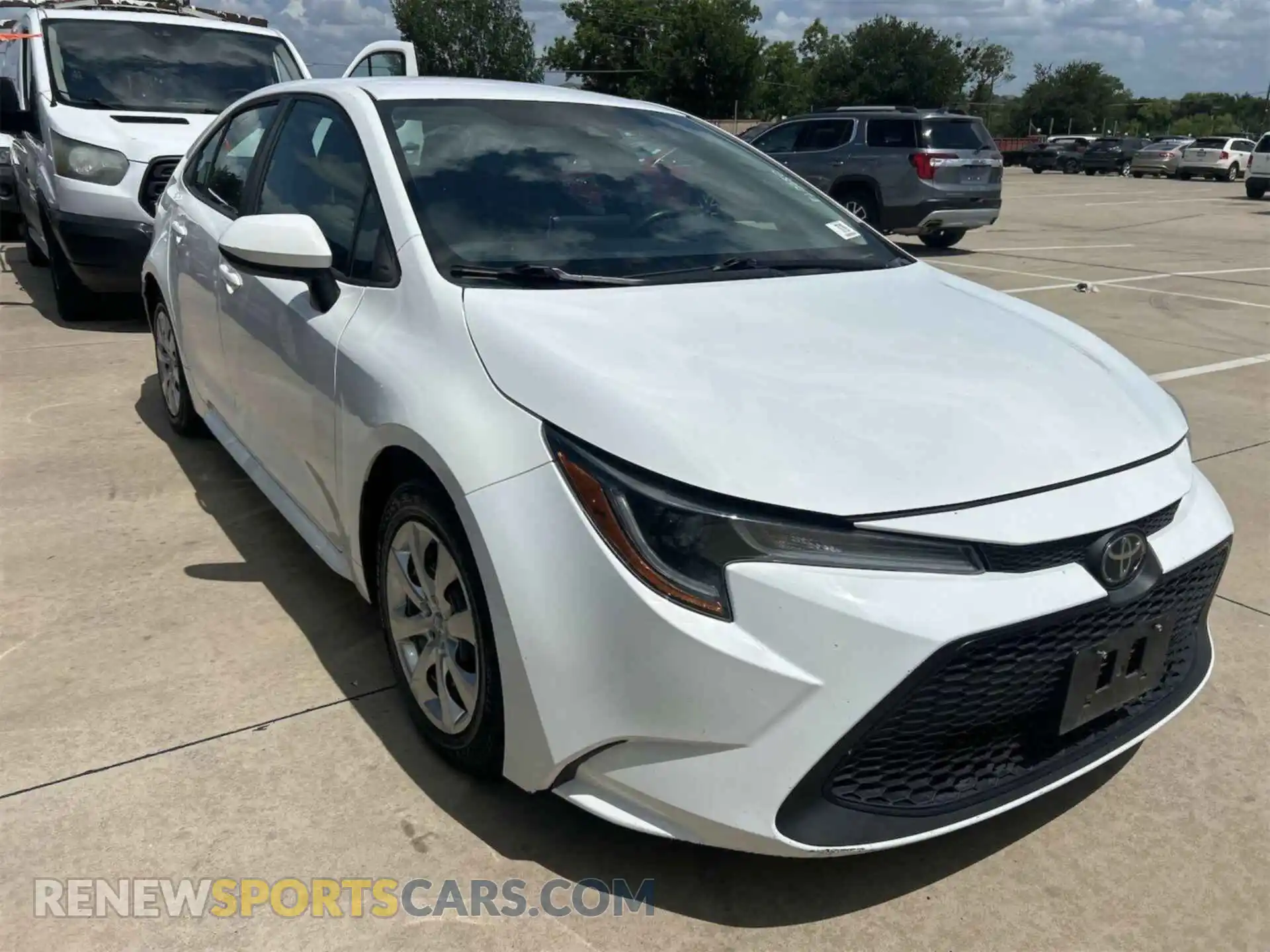 3 Photograph of a damaged car 5YFEPMAE4MP262912 TOYOTA COROLLA 2021