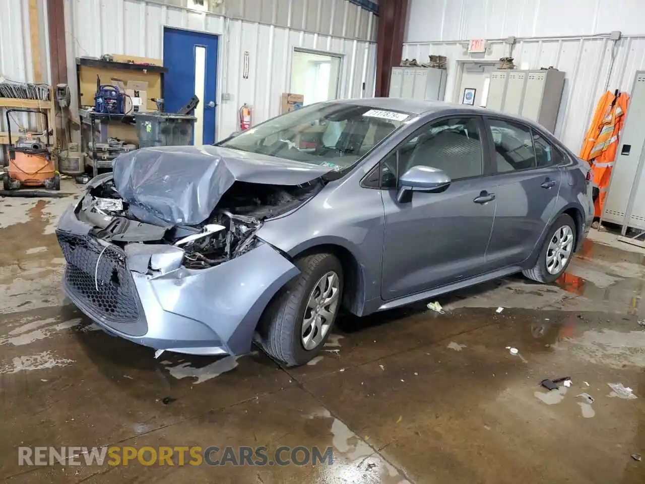 1 Photograph of a damaged car 5YFEPMAE4MP264059 TOYOTA COROLLA 2021