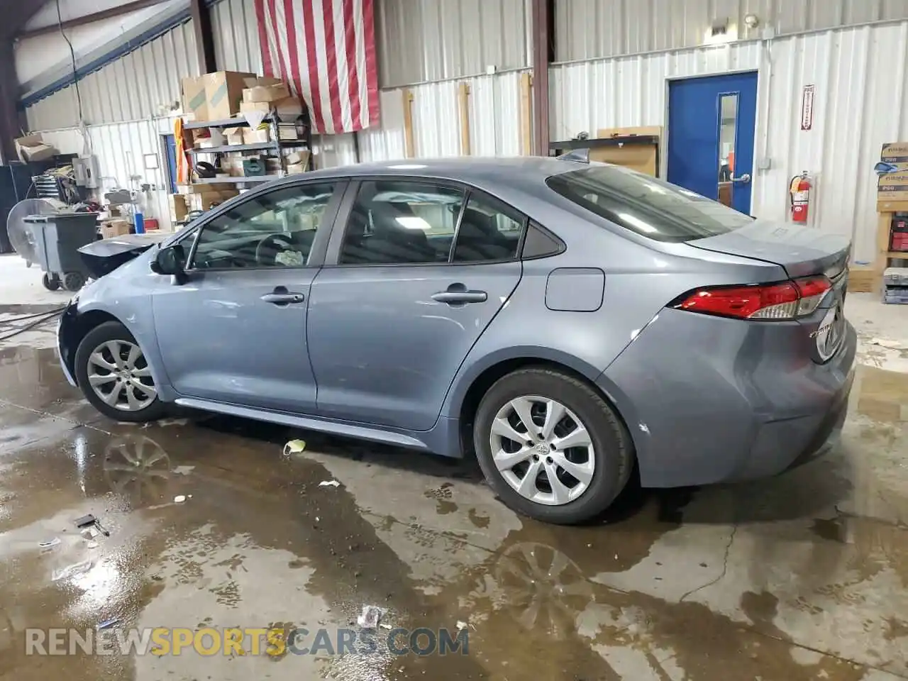 2 Photograph of a damaged car 5YFEPMAE4MP264059 TOYOTA COROLLA 2021