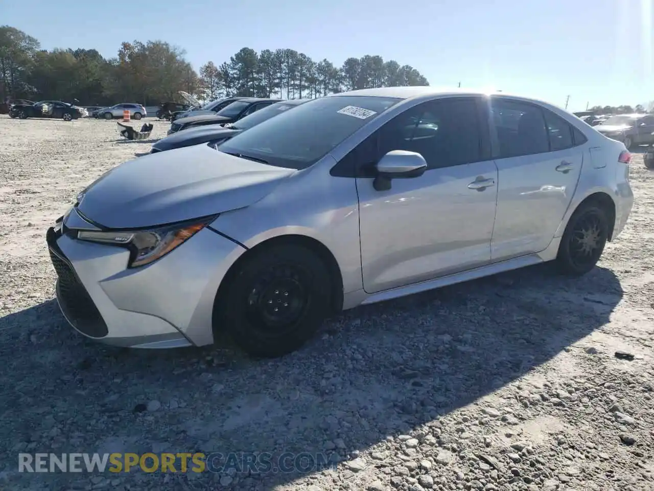 1 Фотография поврежденного автомобиля 5YFEPMAE4MP265261 TOYOTA COROLLA 2021