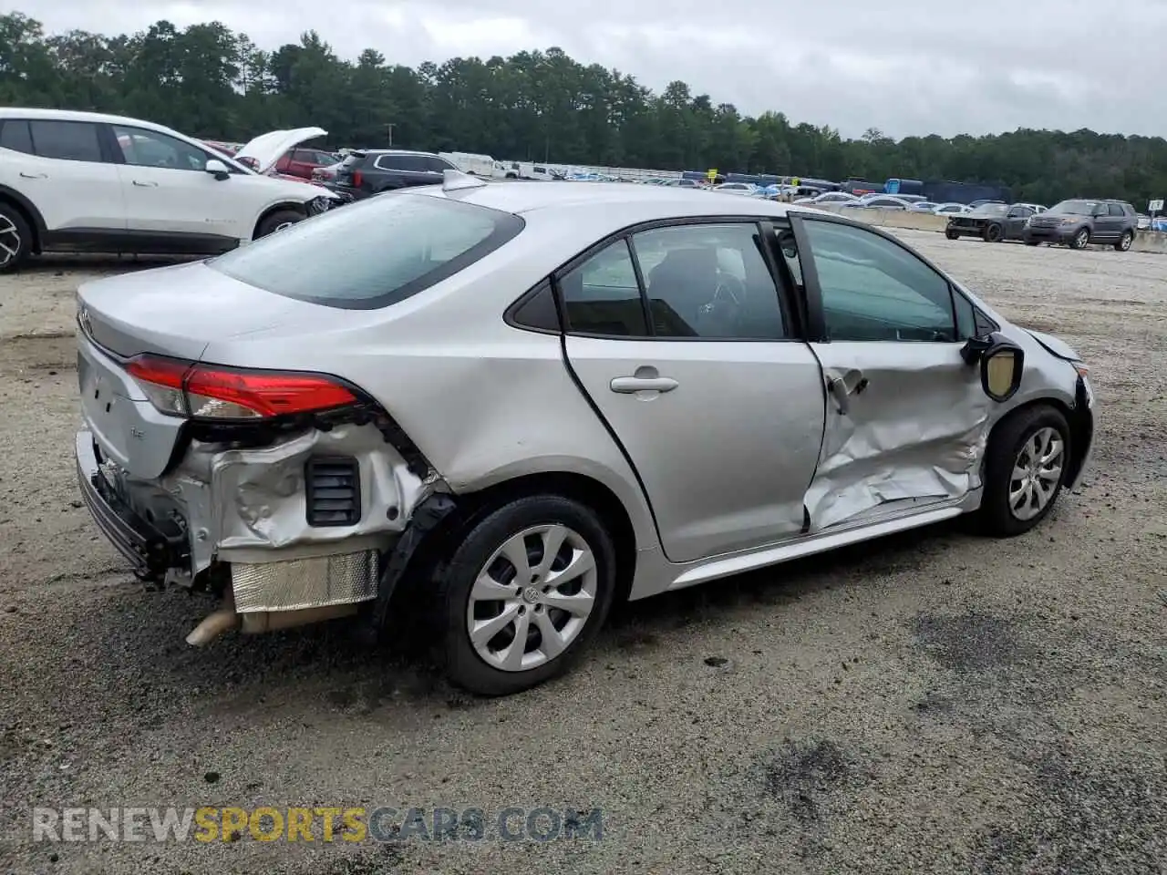 3 Photograph of a damaged car 5YFEPMAE4MP266281 TOYOTA COROLLA 2021