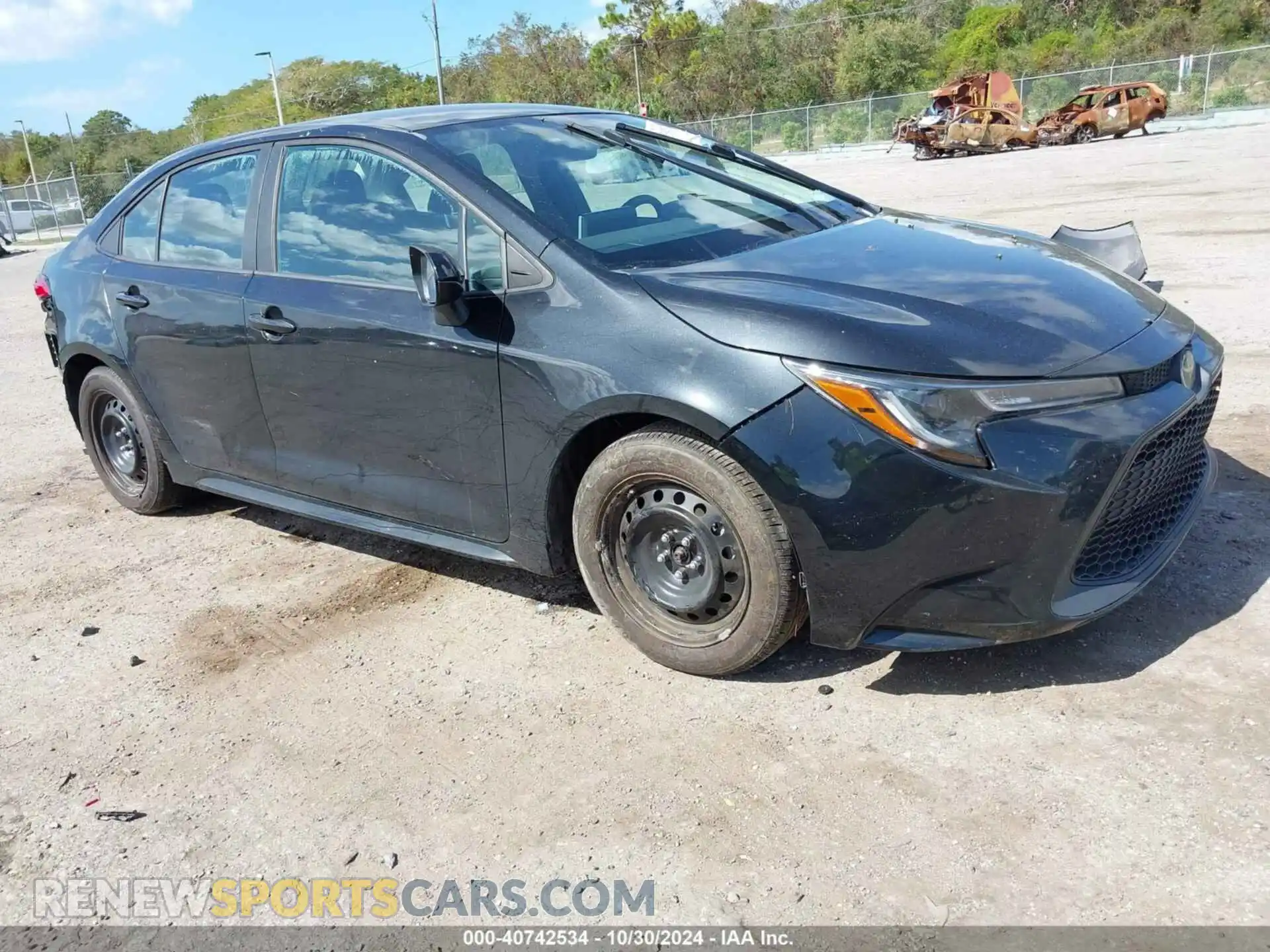 1 Photograph of a damaged car 5YFEPMAE4MP267897 TOYOTA COROLLA 2021