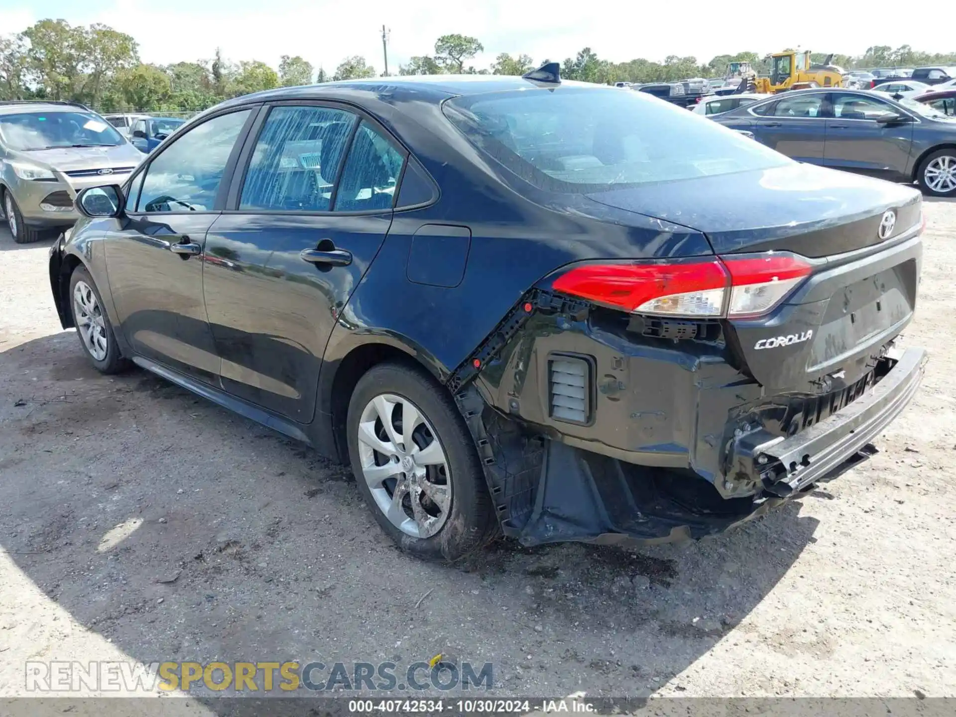 3 Photograph of a damaged car 5YFEPMAE4MP267897 TOYOTA COROLLA 2021