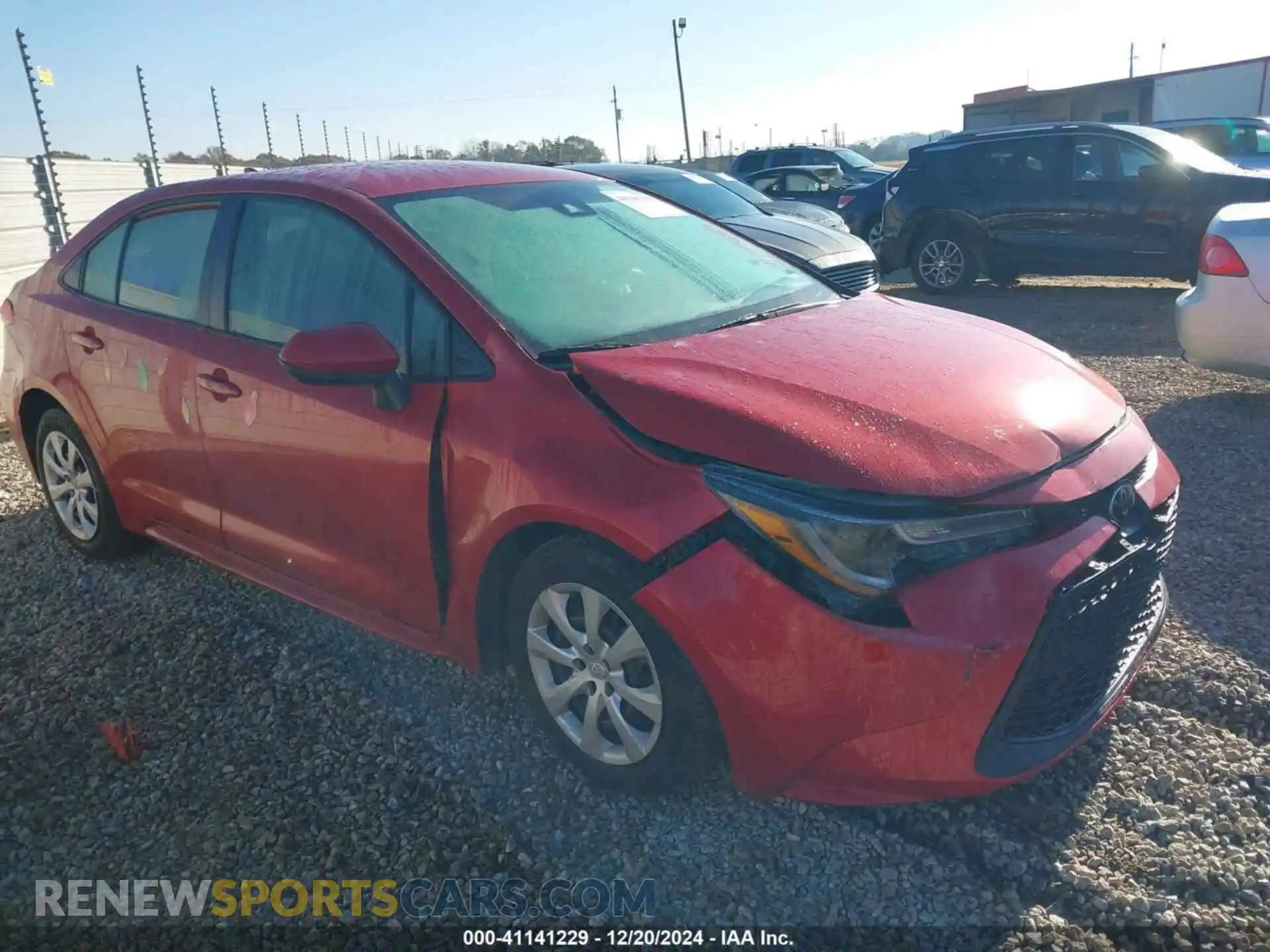 1 Photograph of a damaged car 5YFEPMAE5MP150510 TOYOTA COROLLA 2021