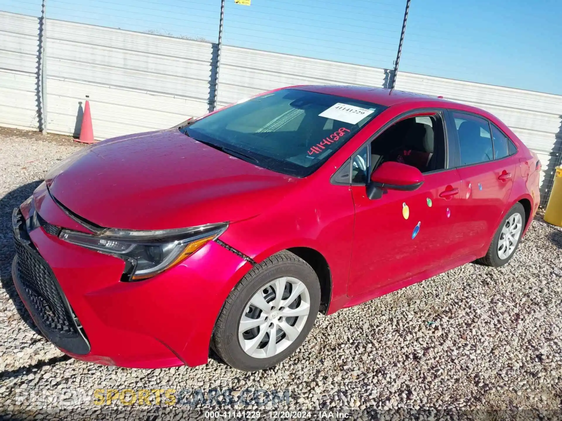 2 Photograph of a damaged car 5YFEPMAE5MP150510 TOYOTA COROLLA 2021