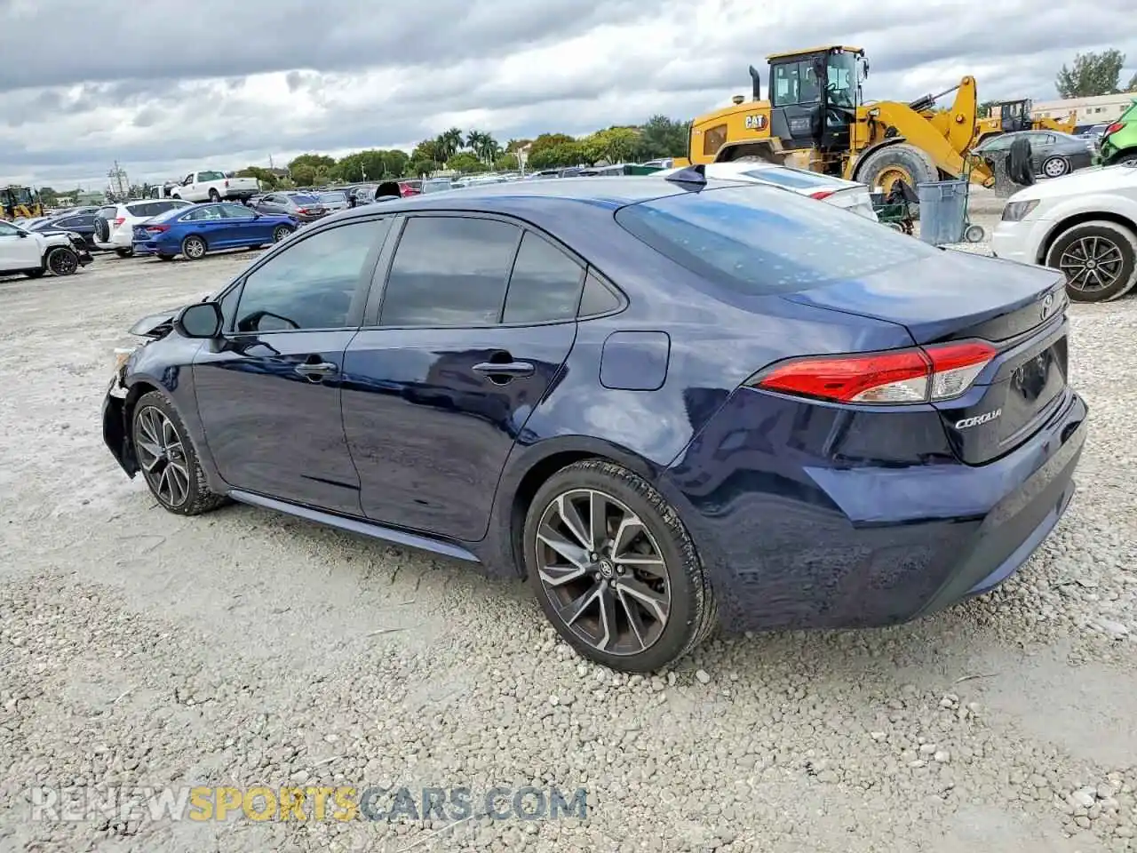 2 Photograph of a damaged car 5YFEPMAE5MP156324 TOYOTA COROLLA 2021
