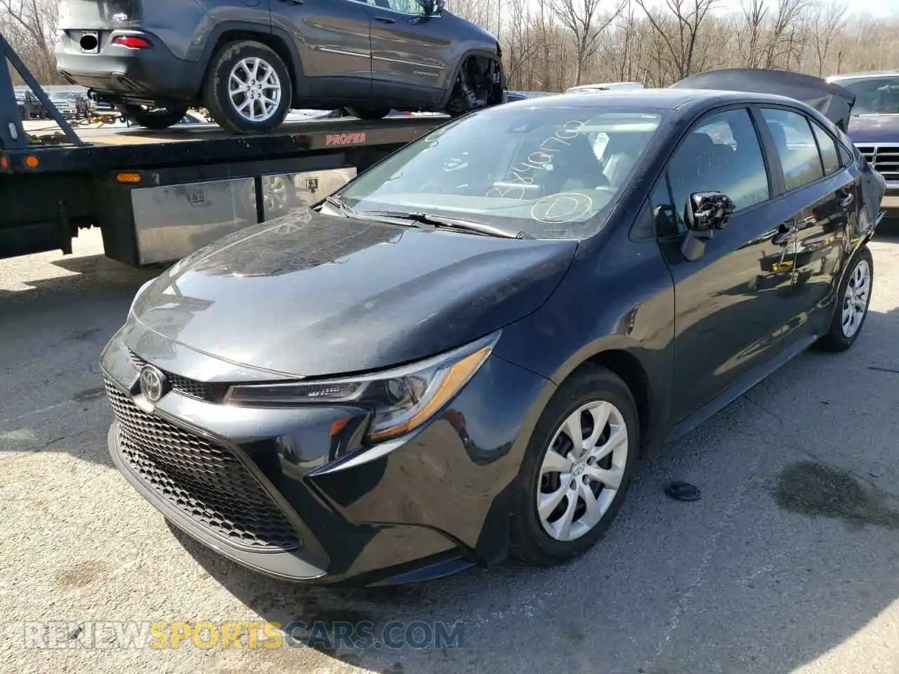 2 Photograph of a damaged car 5YFEPMAE5MP161569 TOYOTA COROLLA 2021