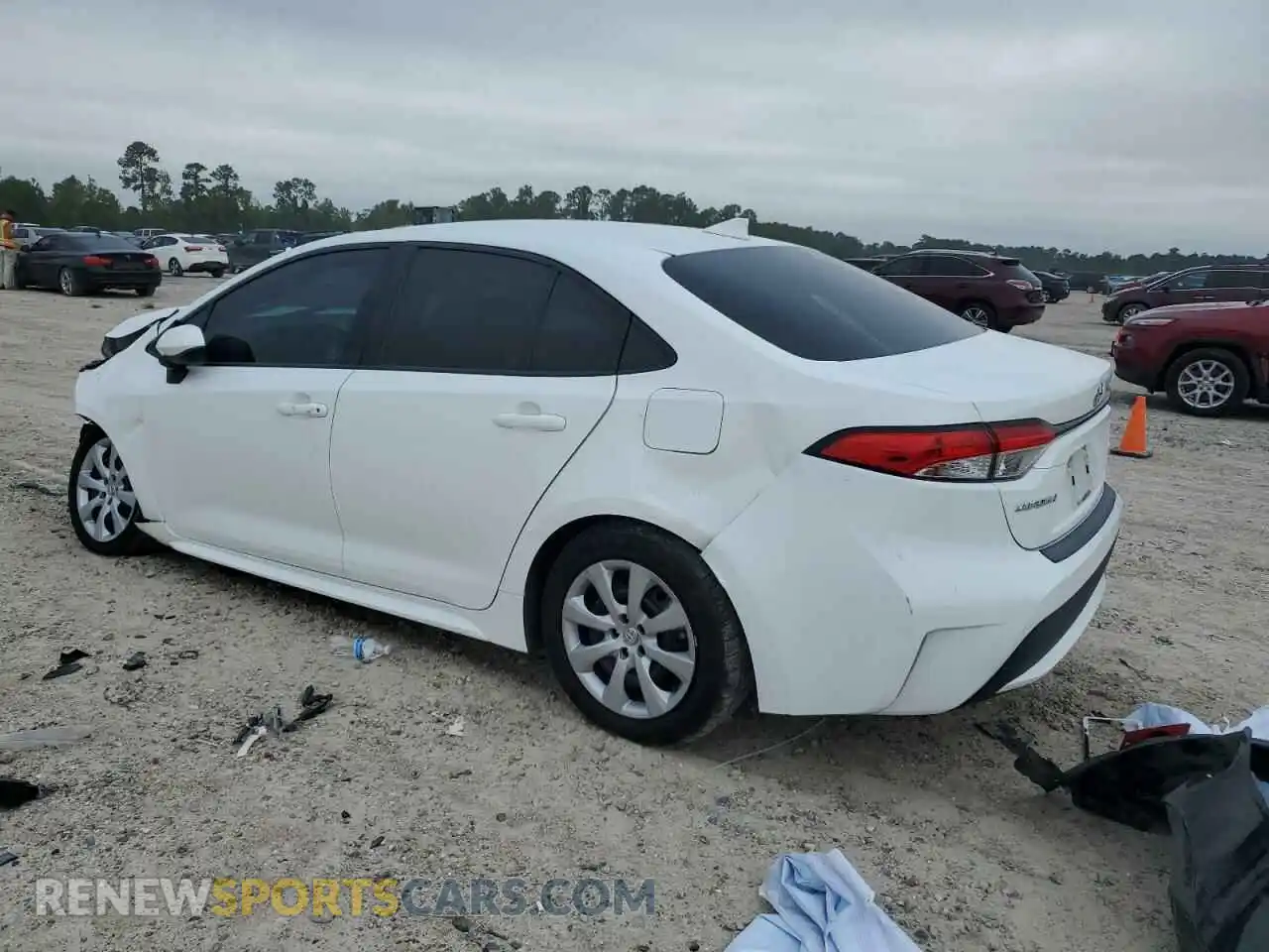 2 Фотография поврежденного автомобиля 5YFEPMAE5MP162186 TOYOTA COROLLA 2021