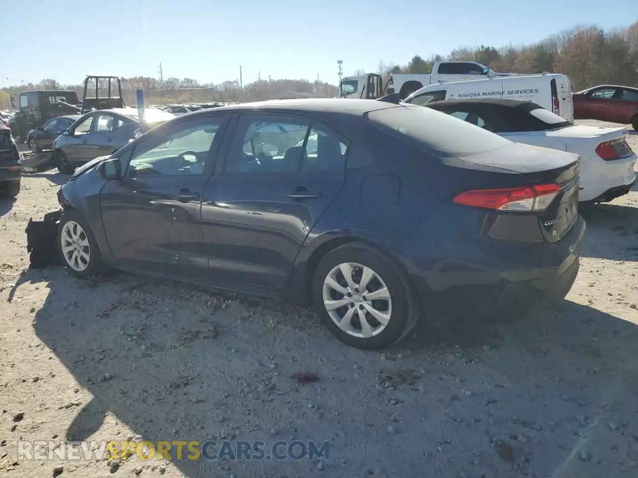 2 Photograph of a damaged car 5YFEPMAE5MP162561 TOYOTA COROLLA 2021
