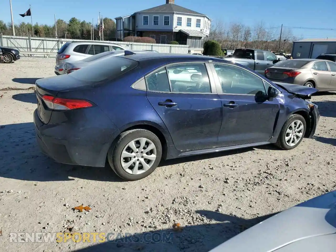 3 Photograph of a damaged car 5YFEPMAE5MP162561 TOYOTA COROLLA 2021