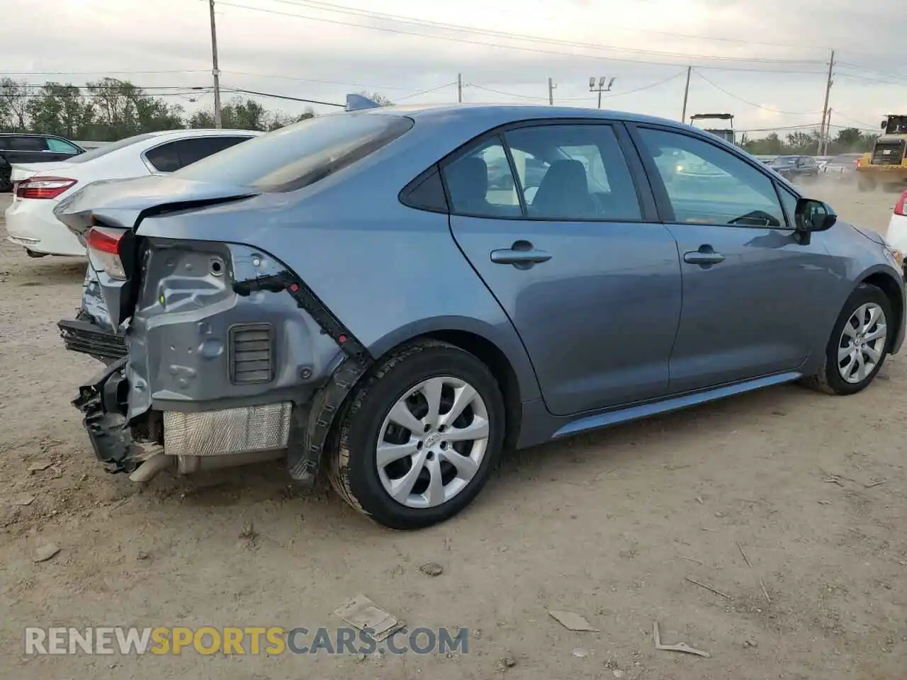3 Photograph of a damaged car 5YFEPMAE5MP164830 TOYOTA COROLLA 2021