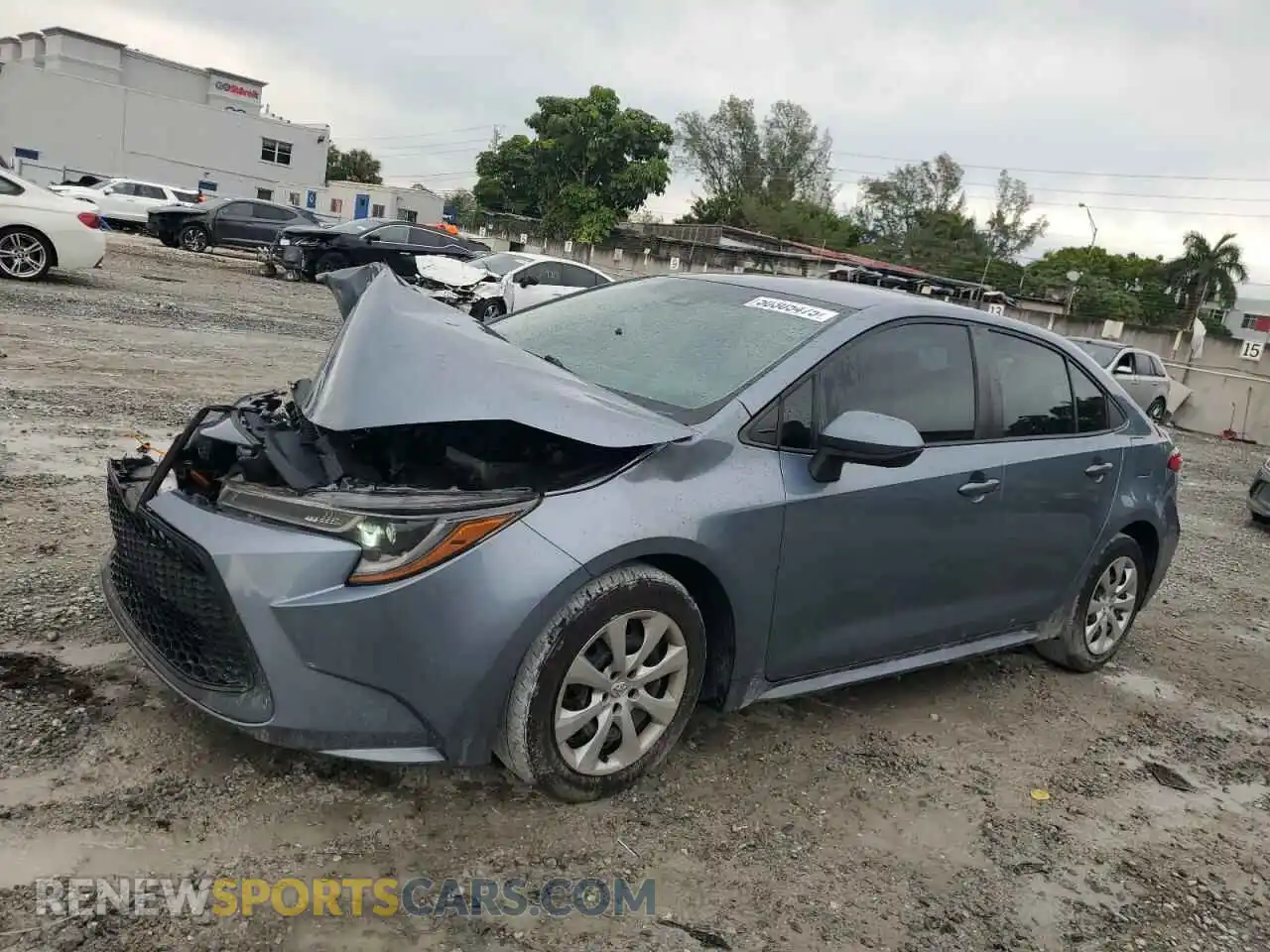 1 Photograph of a damaged car 5YFEPMAE5MP165511 TOYOTA COROLLA 2021