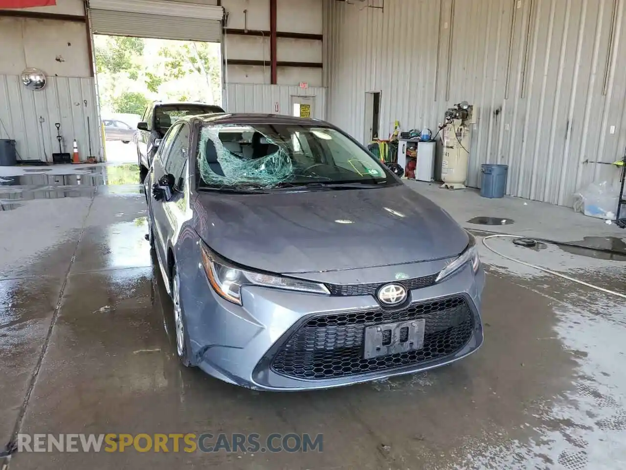 1 fotografías del automóvil dañado 5YFEPMAE5MP166805 TOYOTA COROLLA 2021