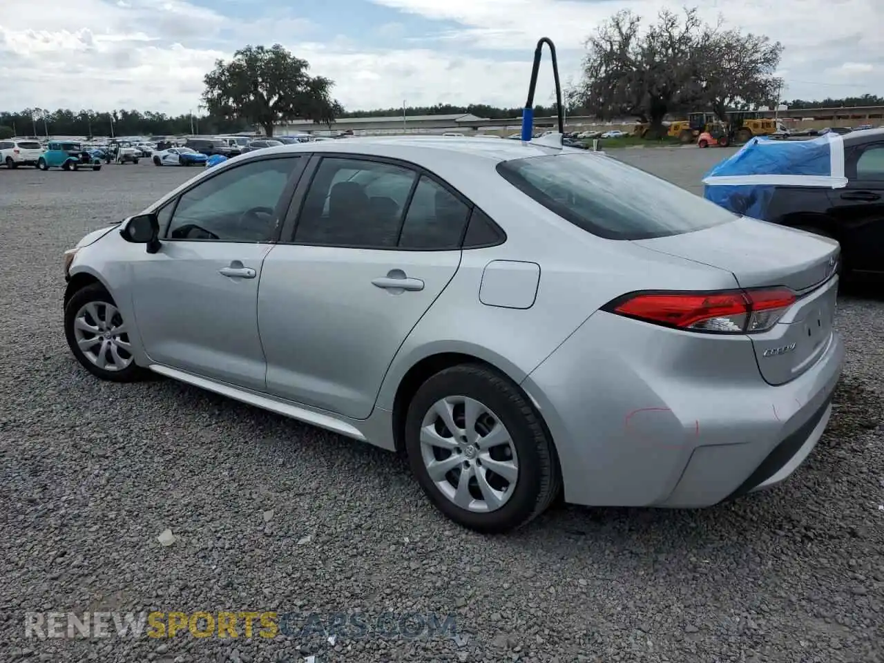 2 Photograph of a damaged car 5YFEPMAE5MP167680 TOYOTA COROLLA 2021