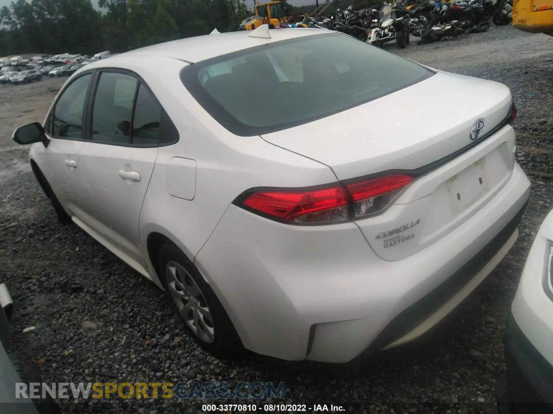 3 Photograph of a damaged car 5YFEPMAE5MP168621 TOYOTA COROLLA 2021