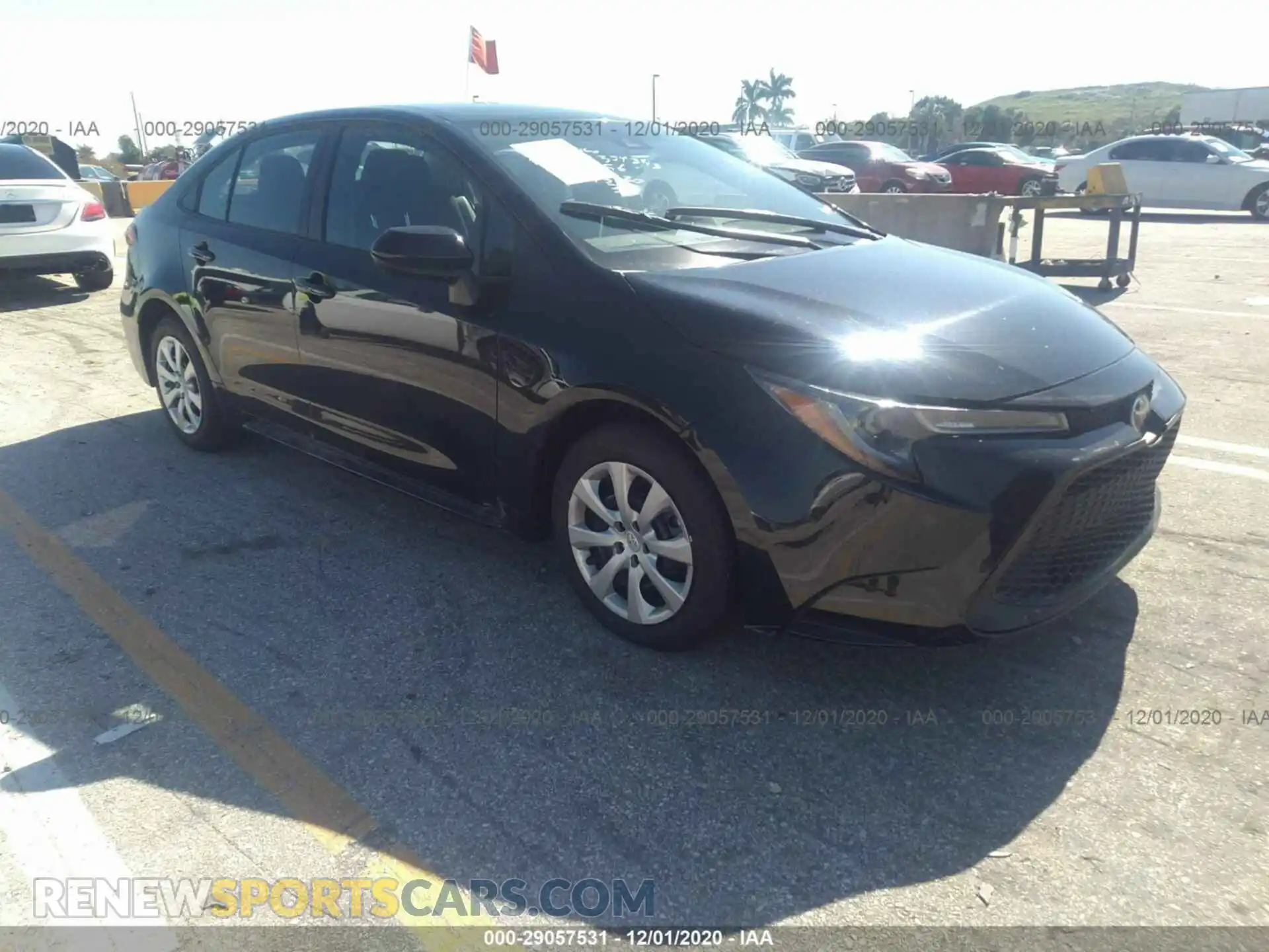 1 Photograph of a damaged car 5YFEPMAE5MP169056 TOYOTA COROLLA 2021