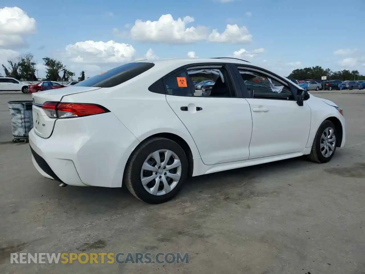 3 Photograph of a damaged car 5YFEPMAE5MP169851 TOYOTA COROLLA 2021