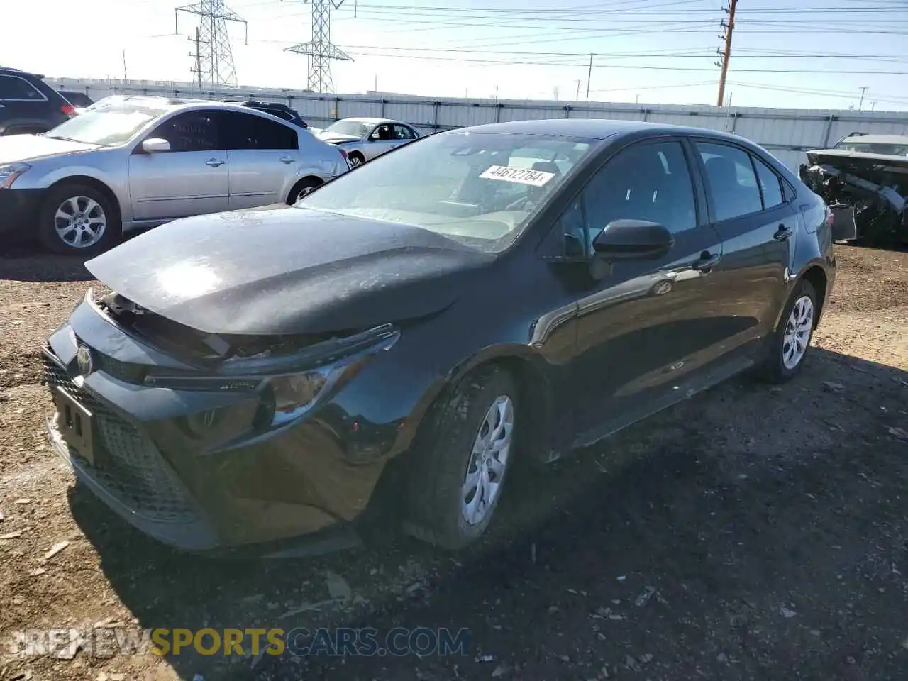 1 Photograph of a damaged car 5YFEPMAE5MP170692 TOYOTA COROLLA 2021