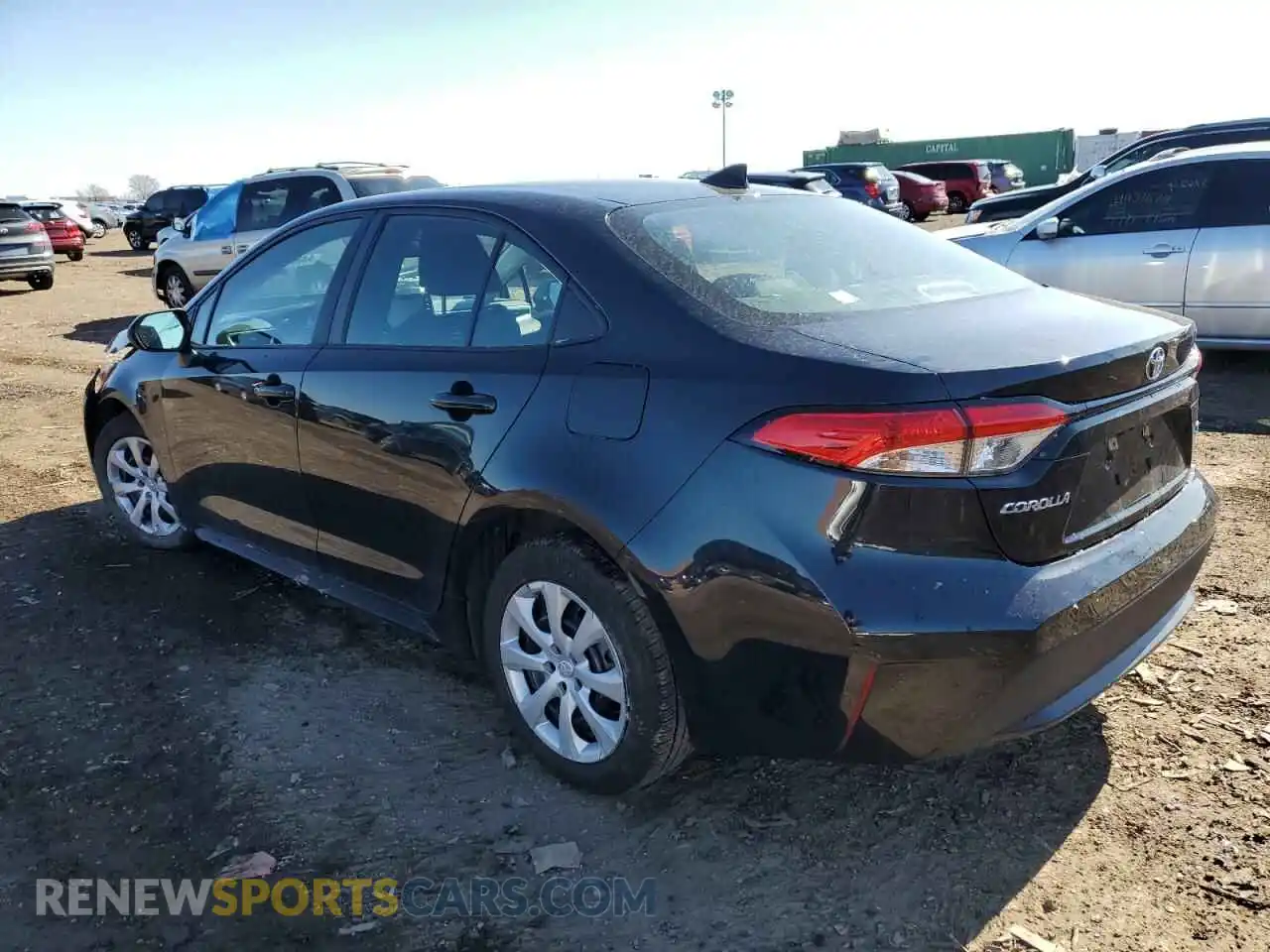2 Photograph of a damaged car 5YFEPMAE5MP170692 TOYOTA COROLLA 2021