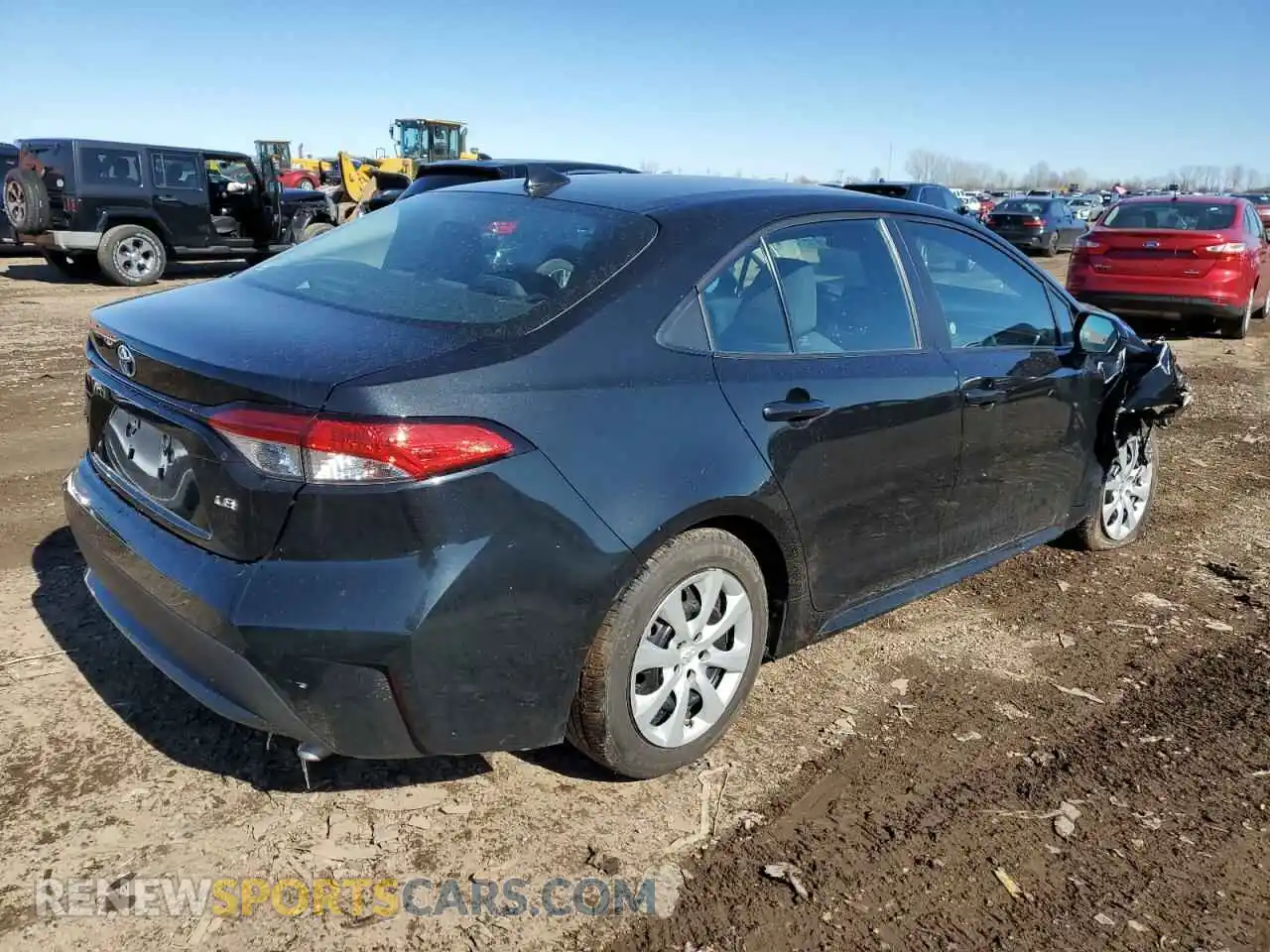 3 Photograph of a damaged car 5YFEPMAE5MP170692 TOYOTA COROLLA 2021