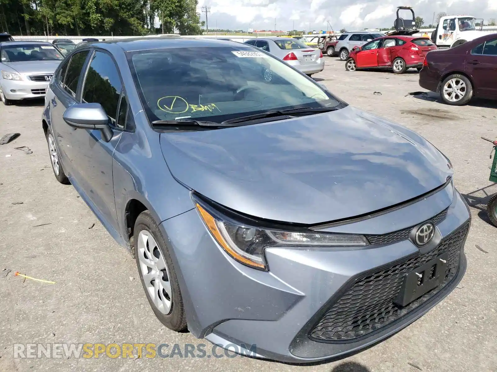 1 fotografías del automóvil dañado 5YFEPMAE5MP176167 TOYOTA COROLLA 2021