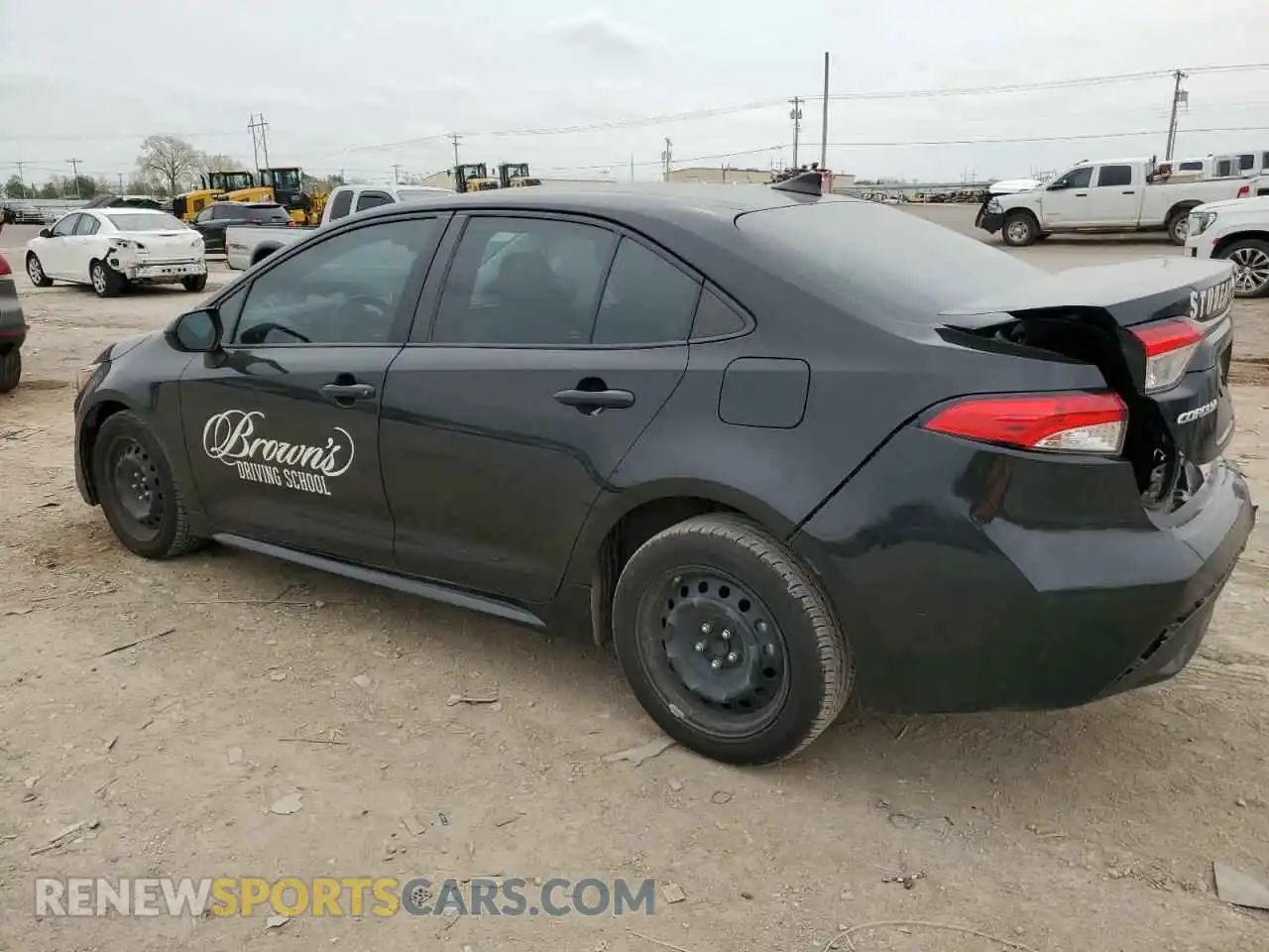 2 Photograph of a damaged car 5YFEPMAE5MP177688 TOYOTA COROLLA 2021