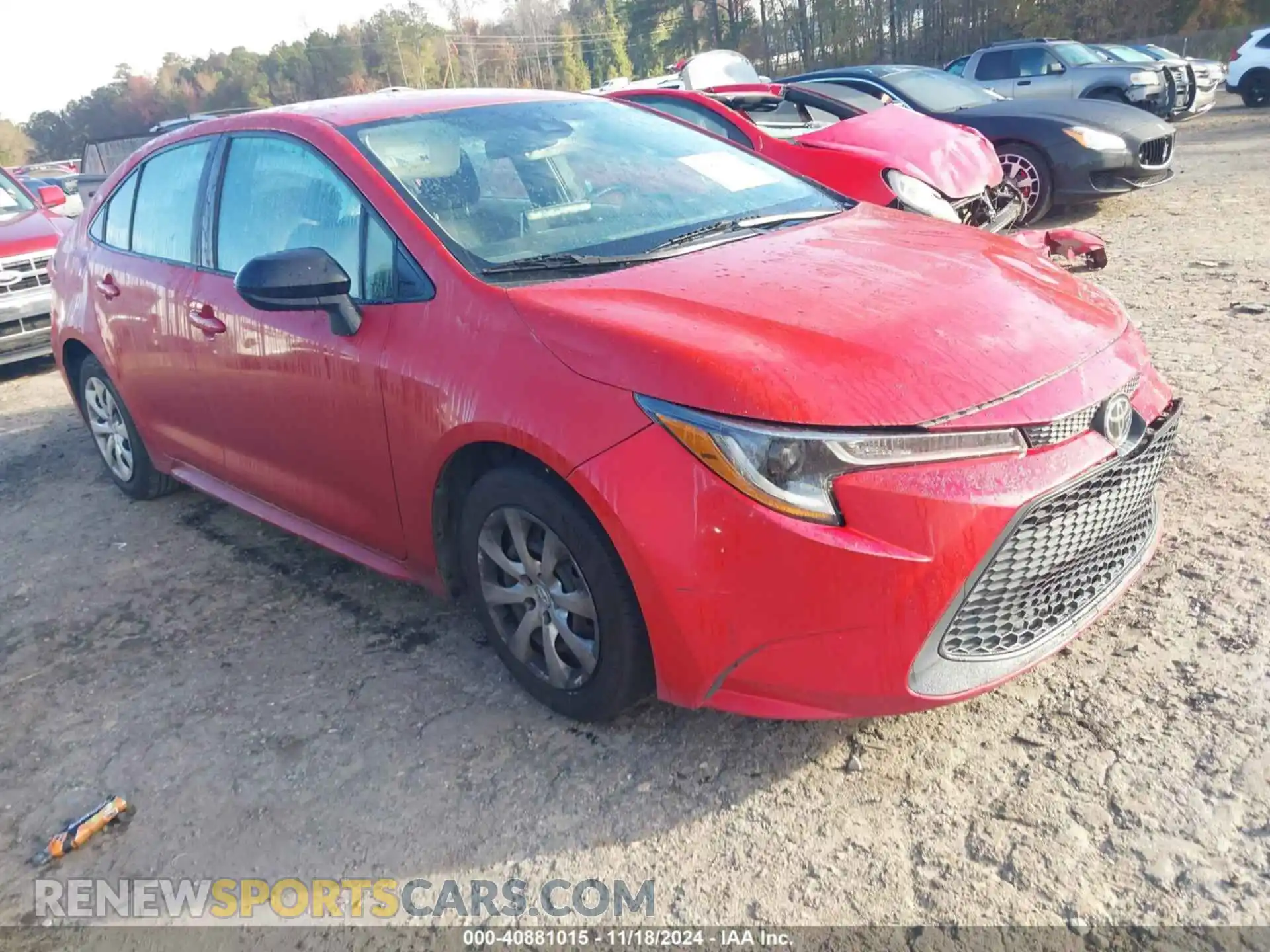 1 Photograph of a damaged car 5YFEPMAE5MP179716 TOYOTA COROLLA 2021