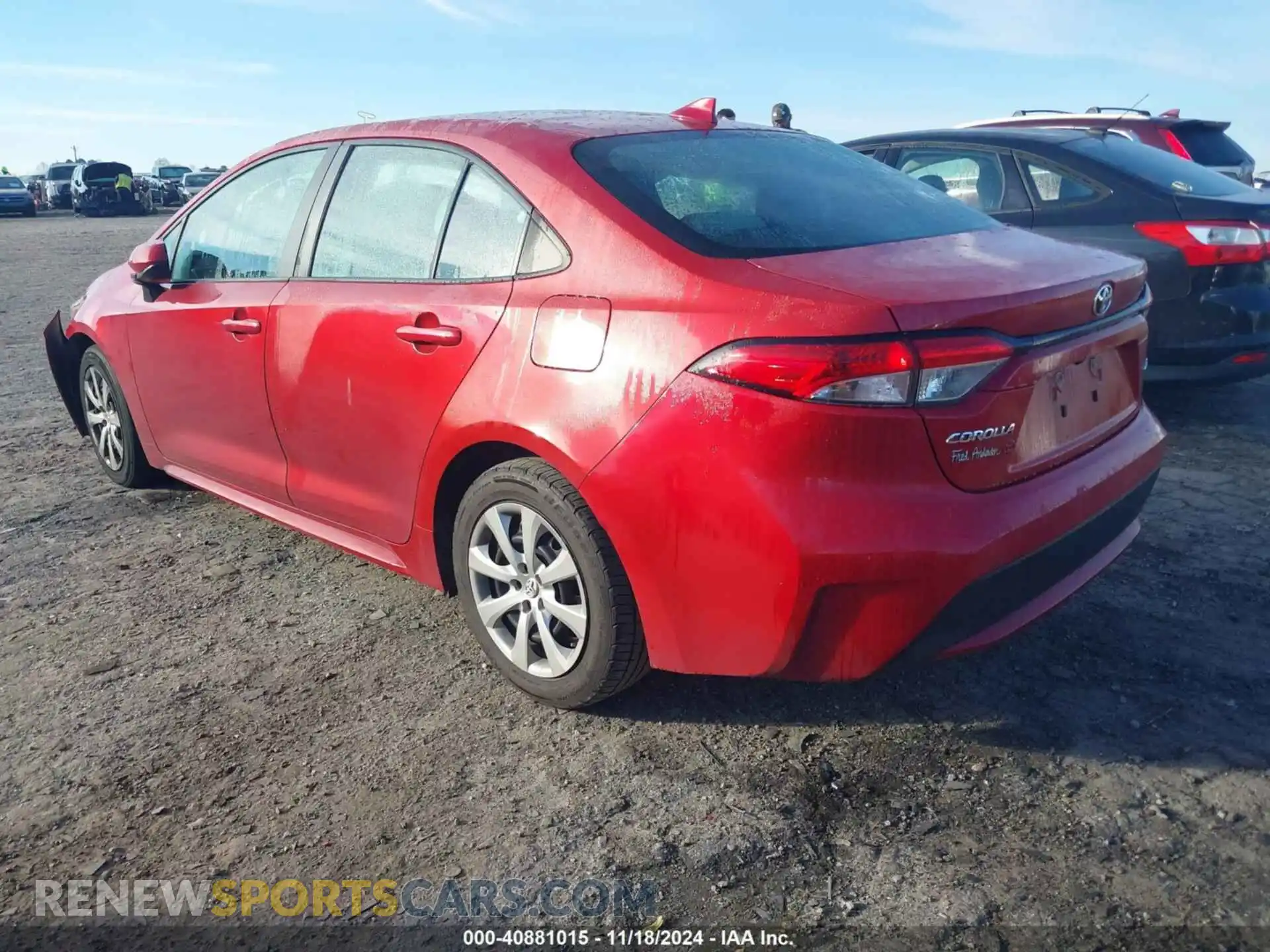 3 Photograph of a damaged car 5YFEPMAE5MP179716 TOYOTA COROLLA 2021