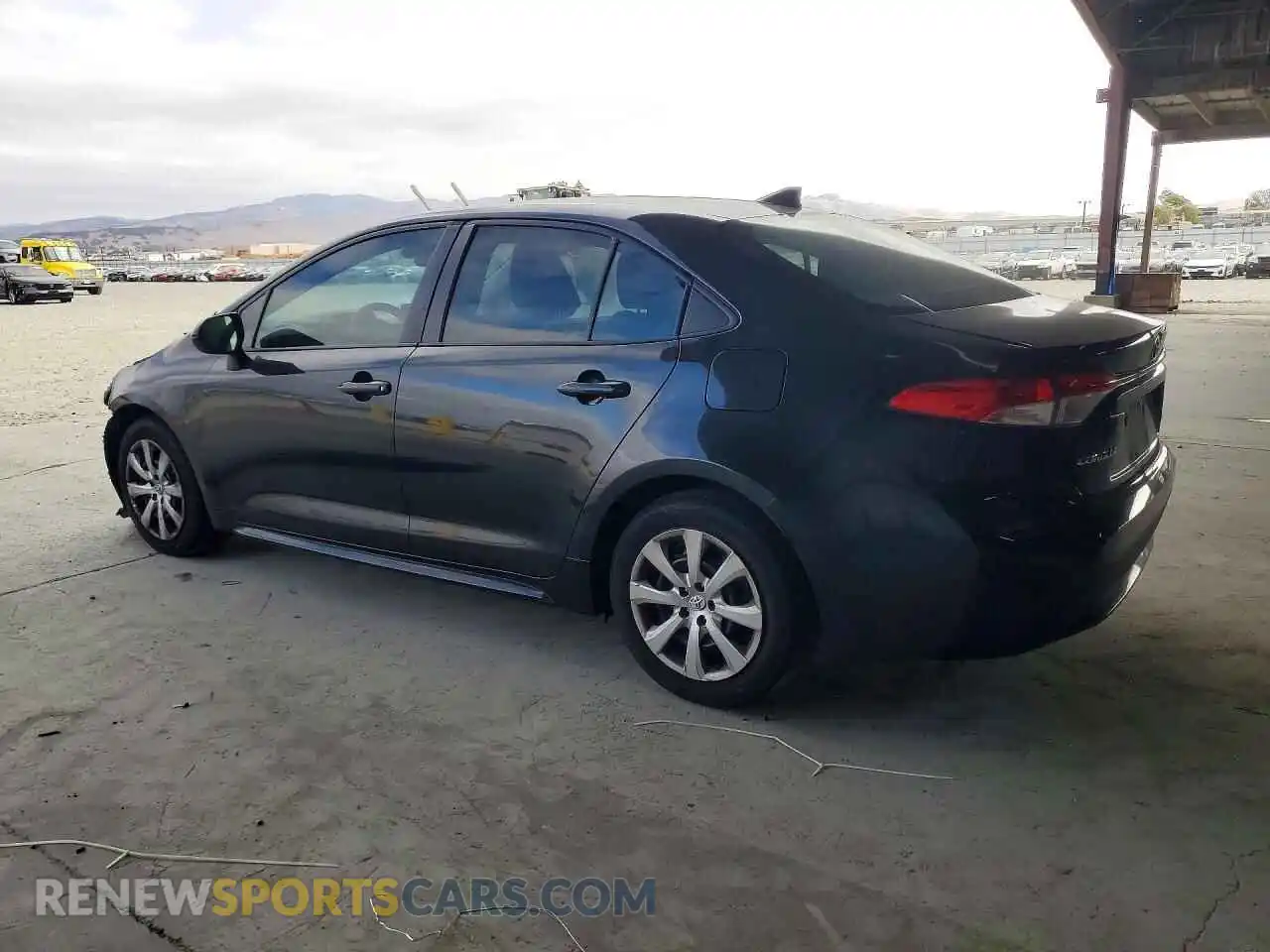 2 Photograph of a damaged car 5YFEPMAE5MP179859 TOYOTA COROLLA 2021
