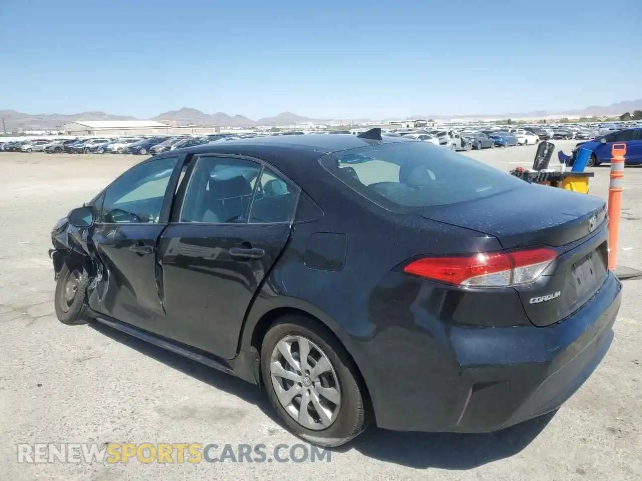 2 Photograph of a damaged car 5YFEPMAE5MP179862 TOYOTA COROLLA 2021