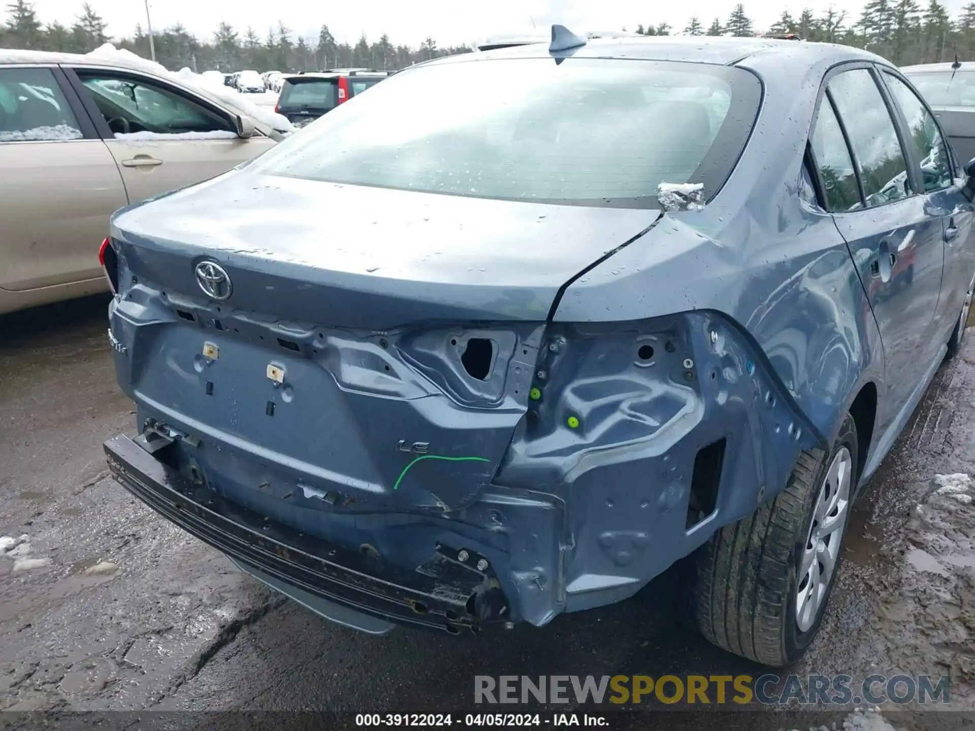 6 Photograph of a damaged car 5YFEPMAE5MP181059 TOYOTA COROLLA 2021