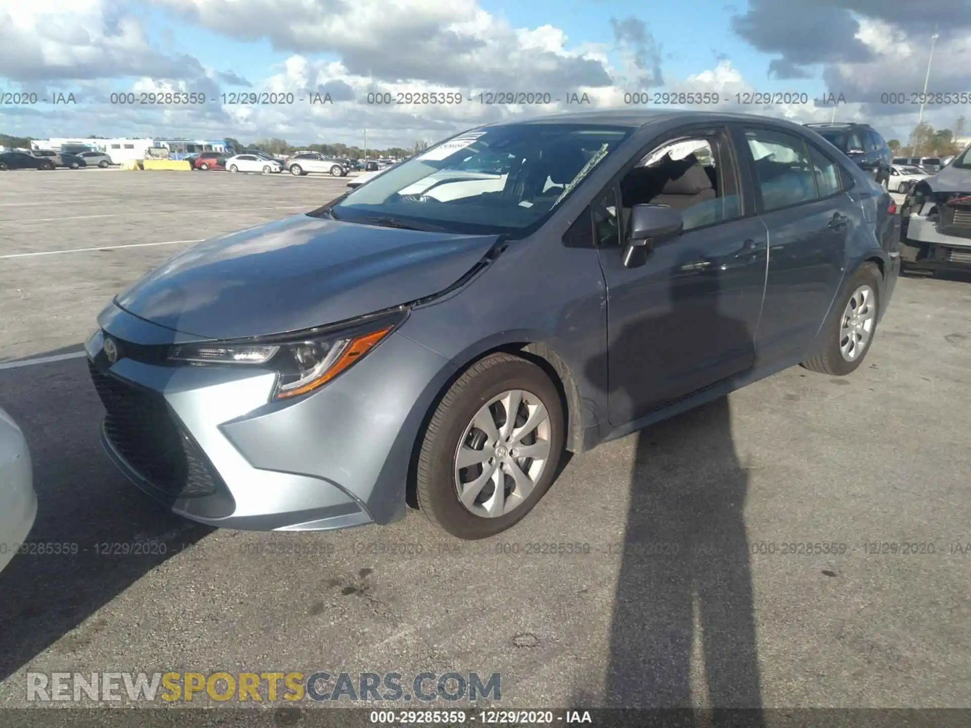 2 Photograph of a damaged car 5YFEPMAE5MP181742 TOYOTA COROLLA 2021