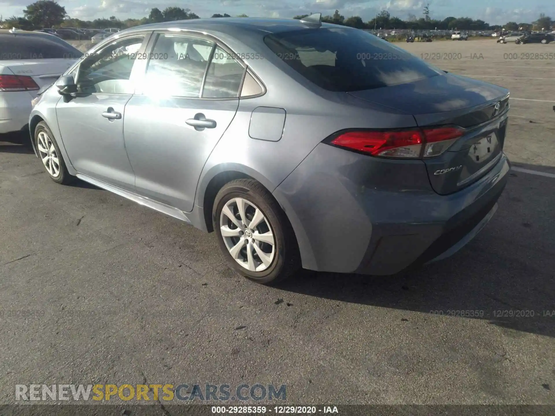 3 Photograph of a damaged car 5YFEPMAE5MP181742 TOYOTA COROLLA 2021