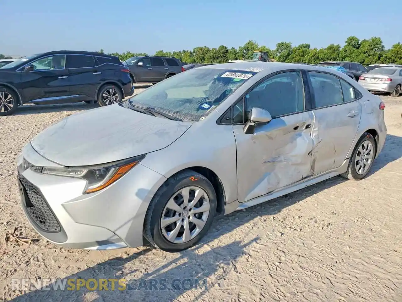 1 Фотография поврежденного автомобиля 5YFEPMAE5MP182034 TOYOTA COROLLA 2021