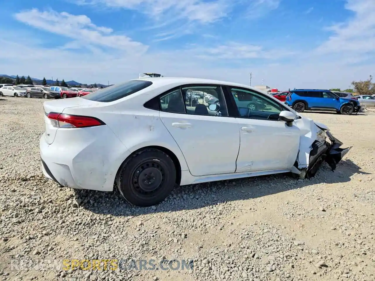 3 Photograph of a damaged car 5YFEPMAE5MP182101 TOYOTA COROLLA 2021