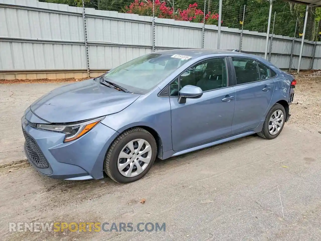 1 Photograph of a damaged car 5YFEPMAE5MP182146 TOYOTA COROLLA 2021