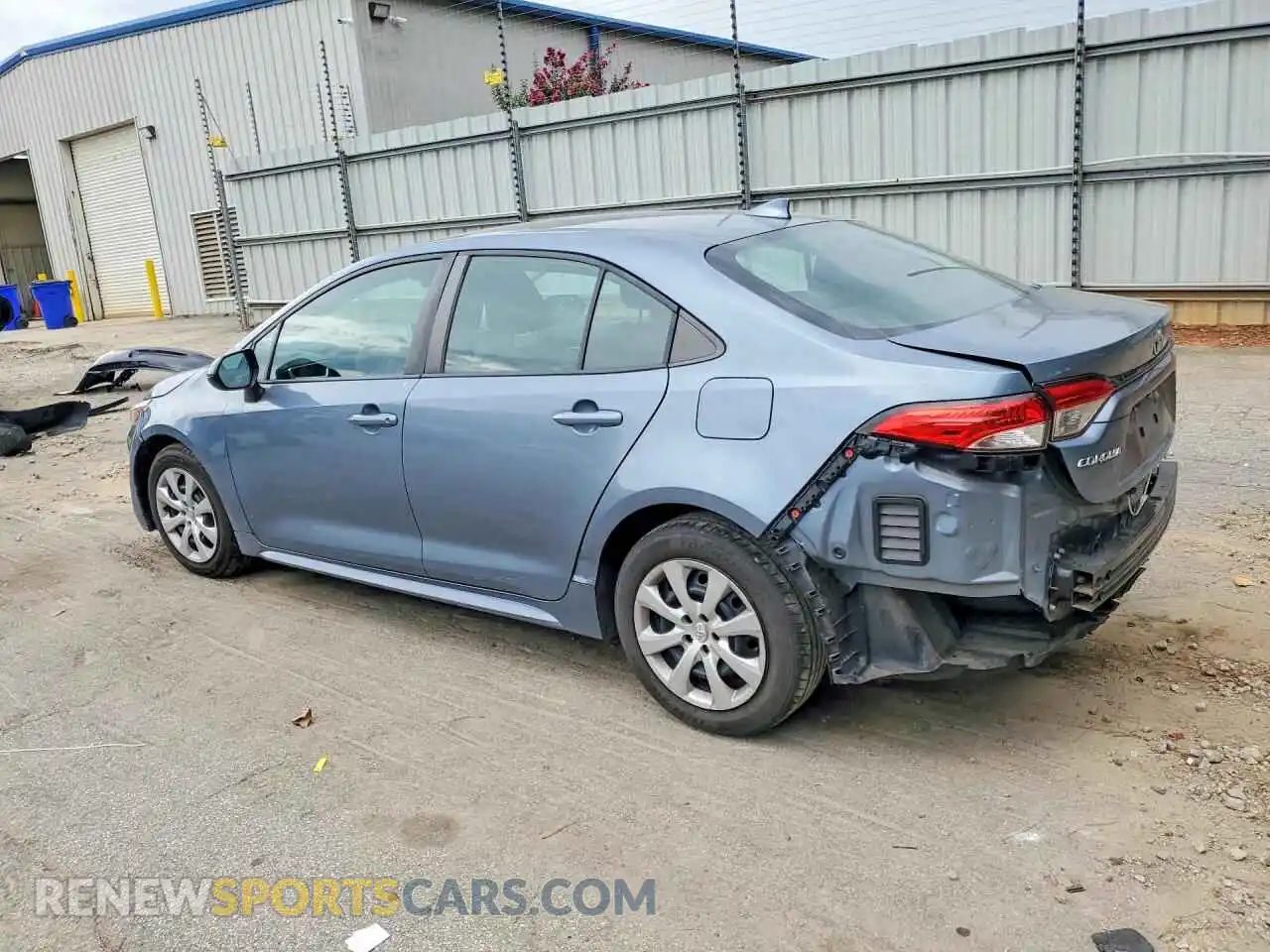 2 Photograph of a damaged car 5YFEPMAE5MP182146 TOYOTA COROLLA 2021