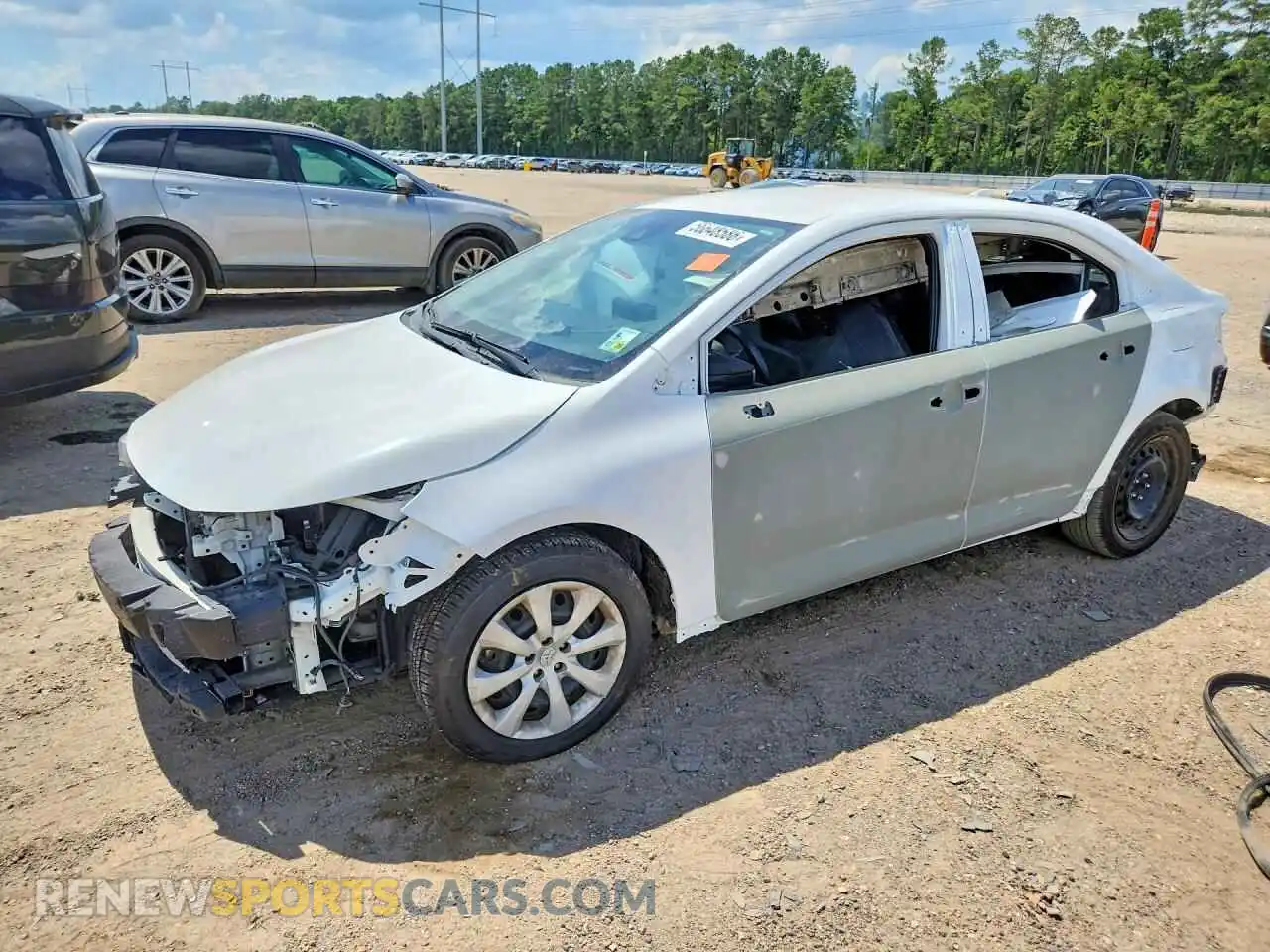 1 fotografías del automóvil dañado 5YFEPMAE5MP188318 TOYOTA COROLLA 2021