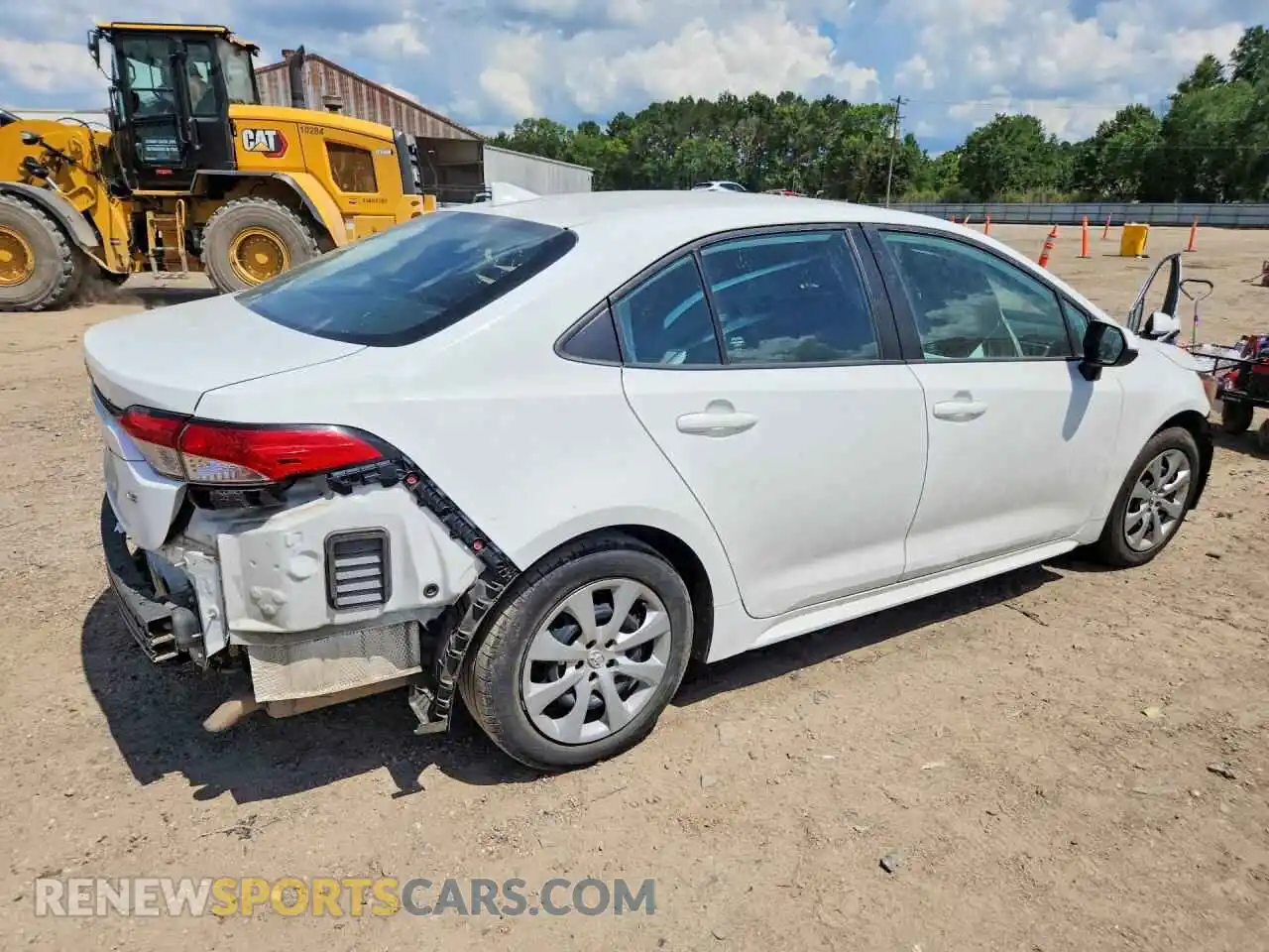 3 fotografías del automóvil dañado 5YFEPMAE5MP188318 TOYOTA COROLLA 2021